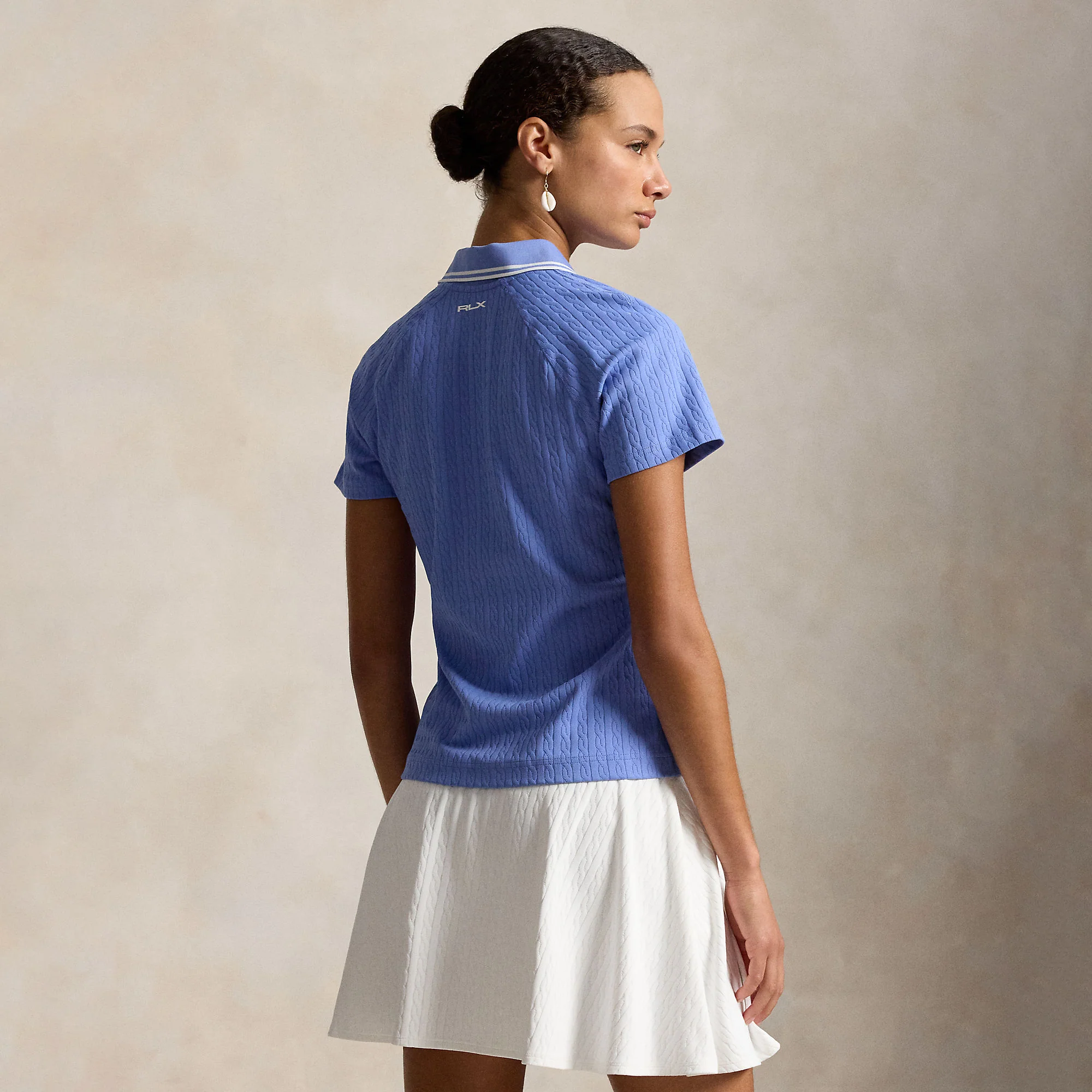 RLX Half Zip Knit Ladies Polo Shirt - Image 3