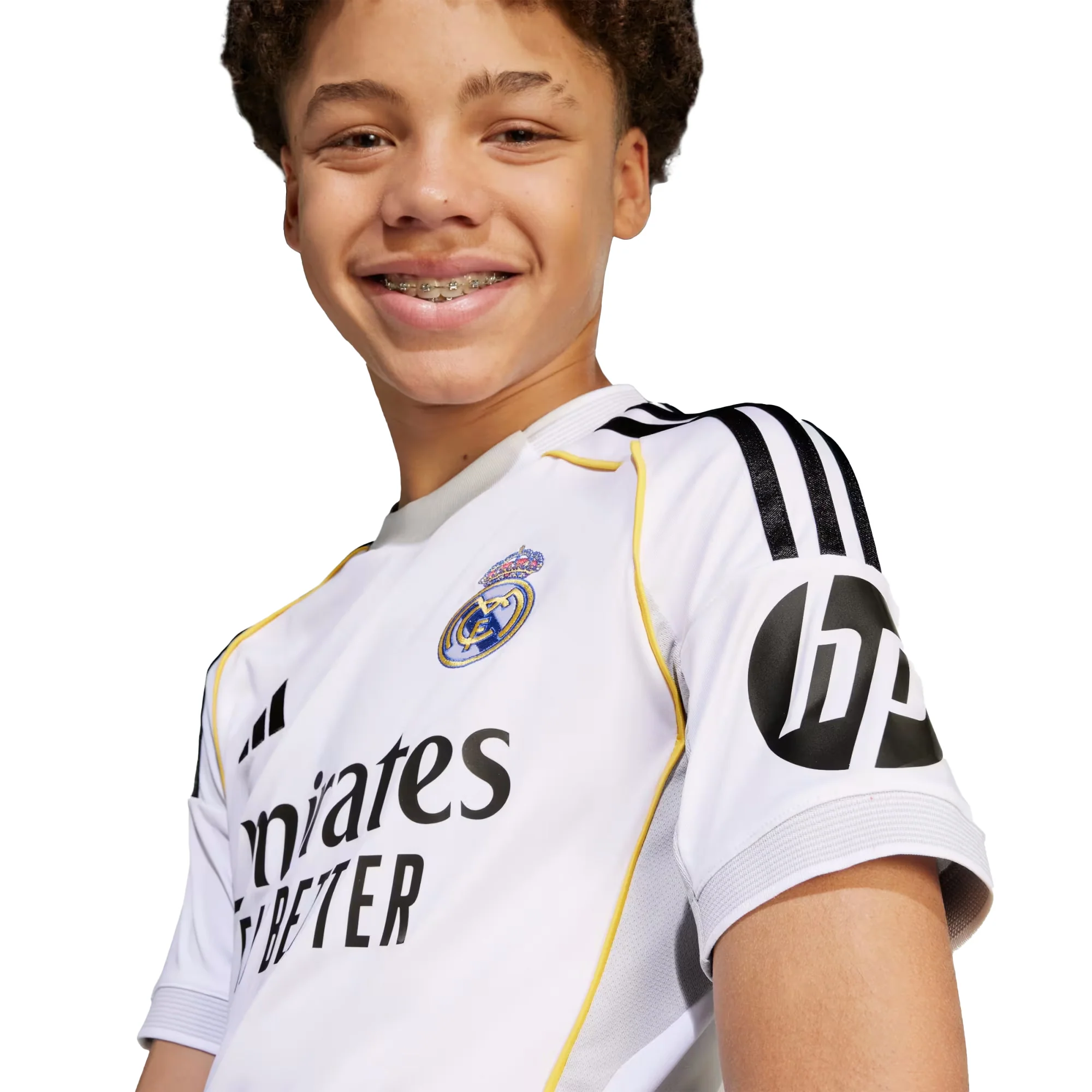 Real Madrid 25/26 Home Football Shirt Jnr - Image 4