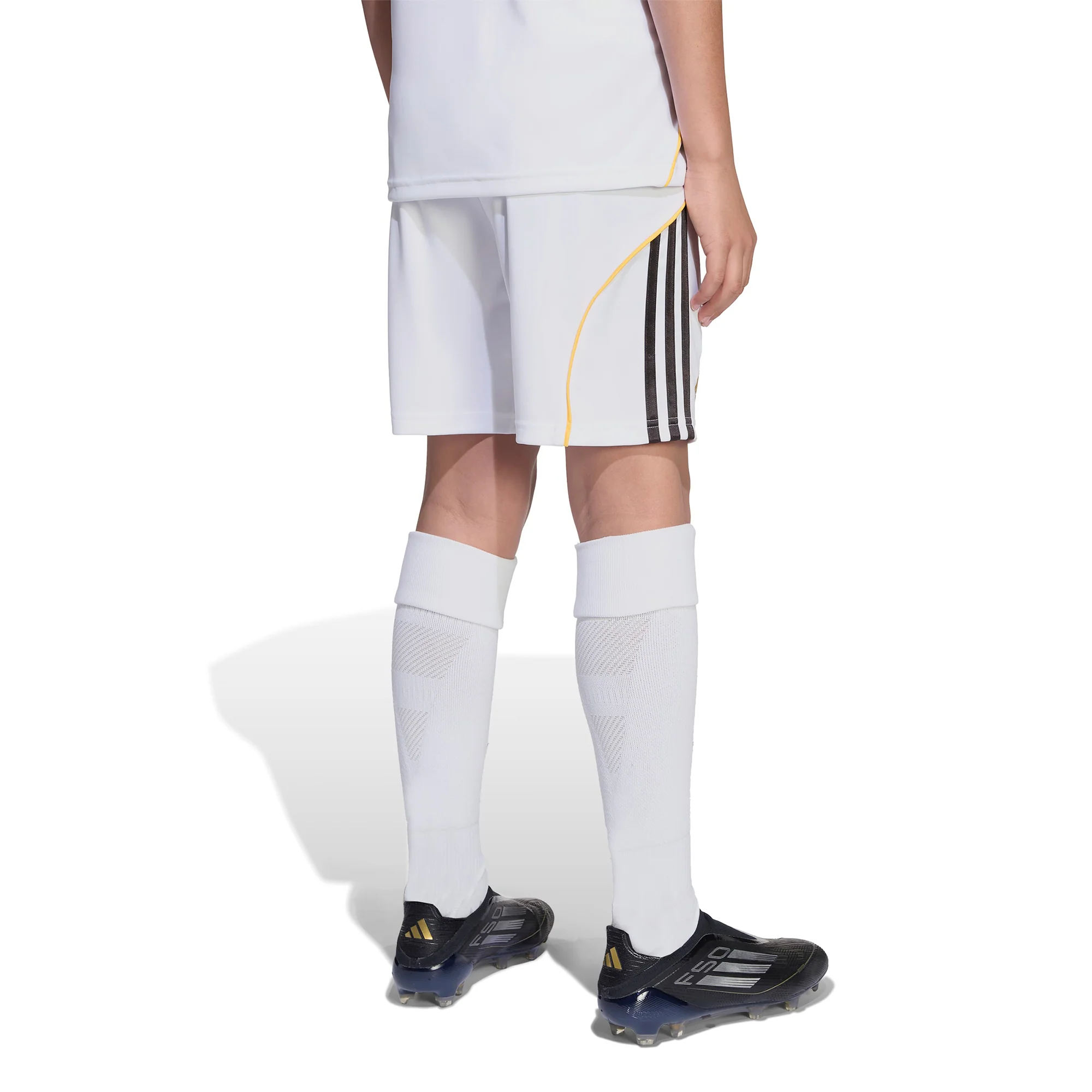 Real Madrid 25/26 Home Football Shorts Jnr - Image 2