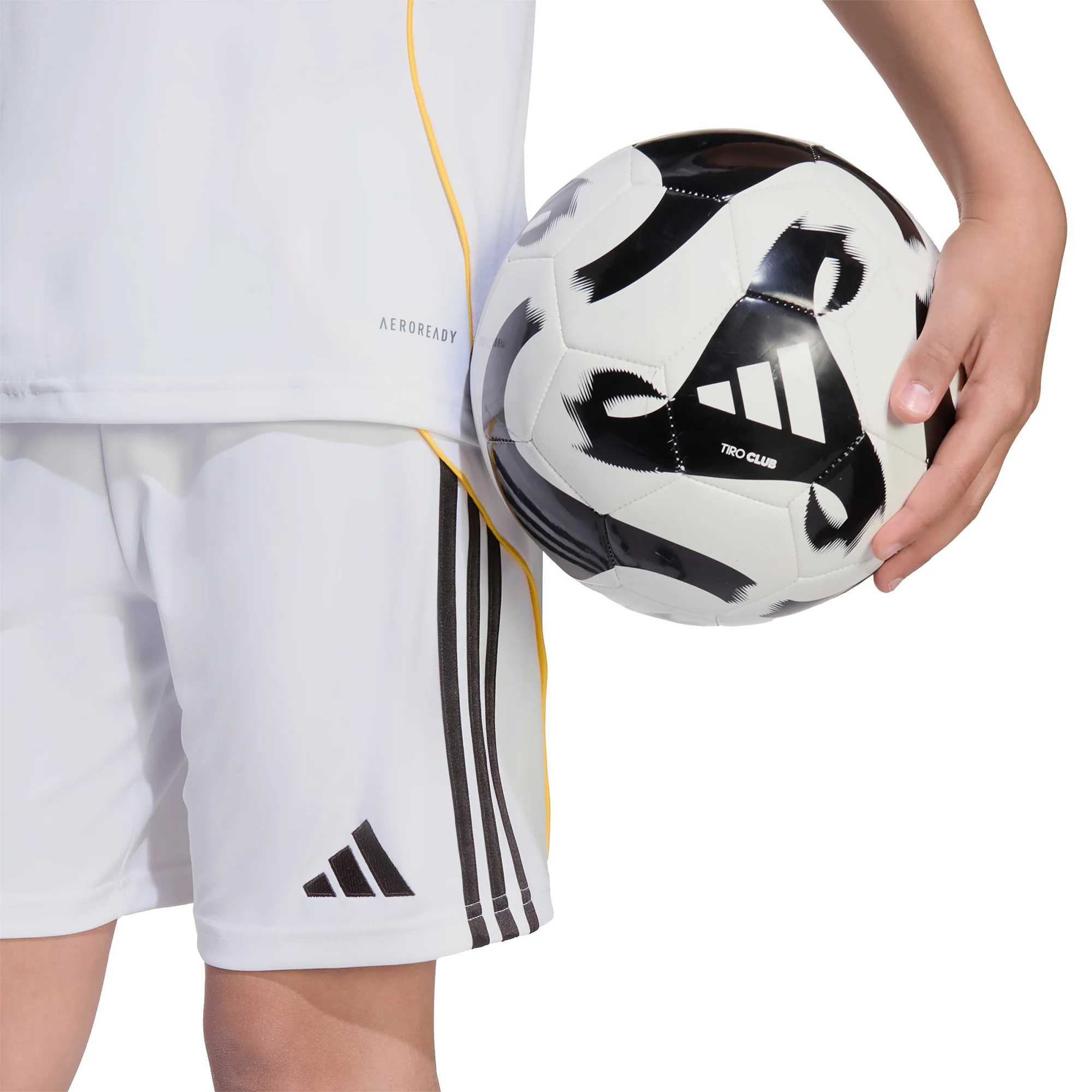 Real Madrid 25/26 Home Football Shorts Jnr - Image 5