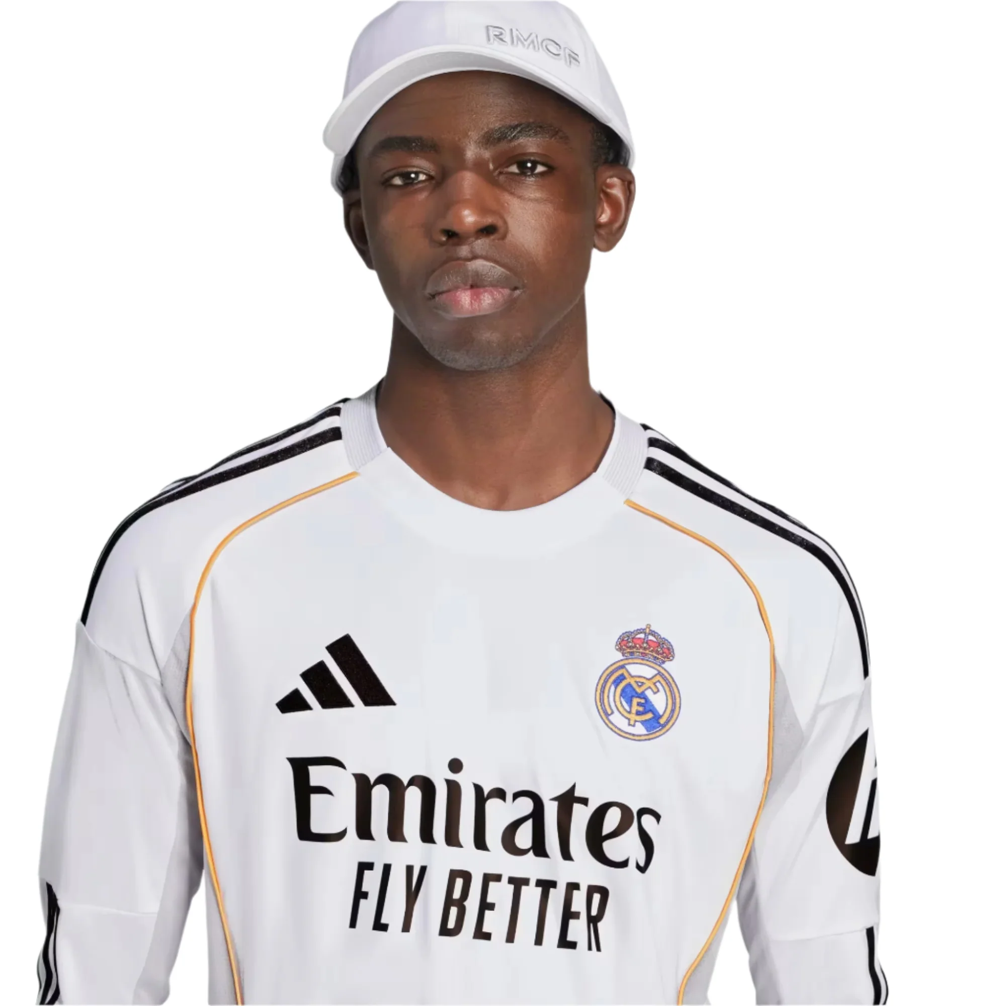 Real Madrid 26/26 Home L/S Football Shirt - Image 4