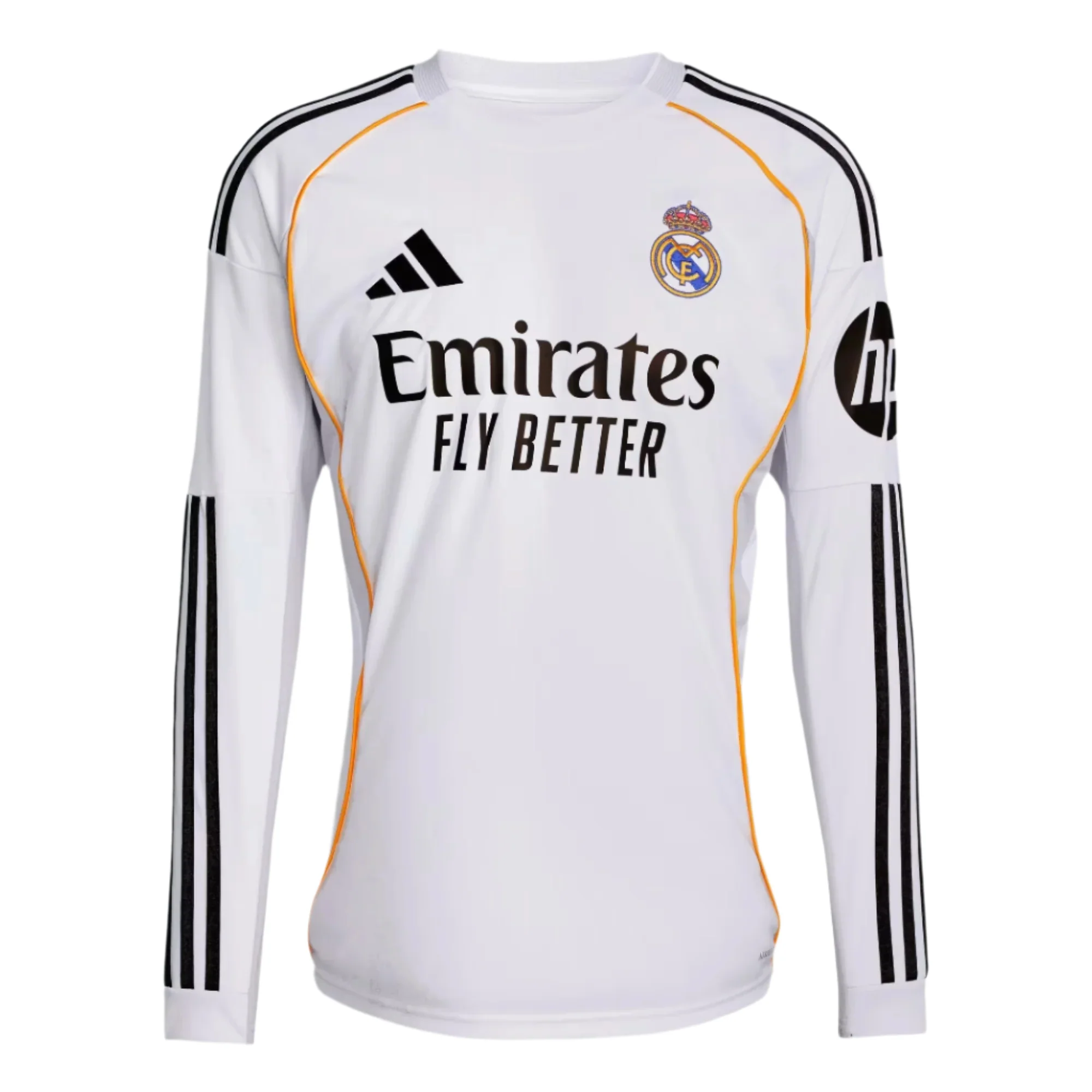 Real Madrid 26/26 Home L/S Football Shirt - Image 7