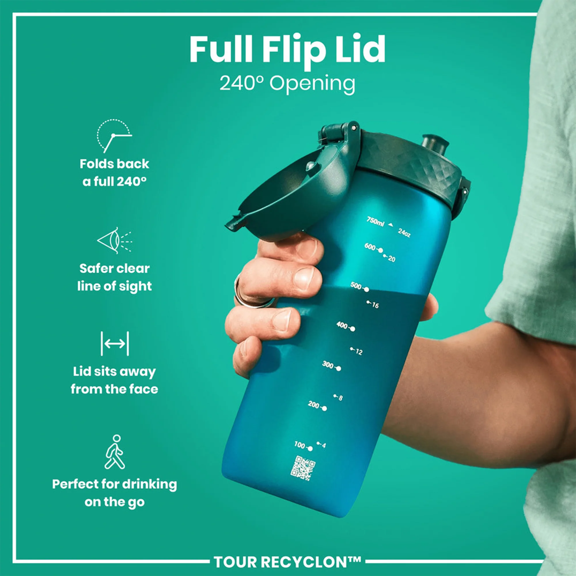 Recyclon Water Bottle (750ml) - Image 5