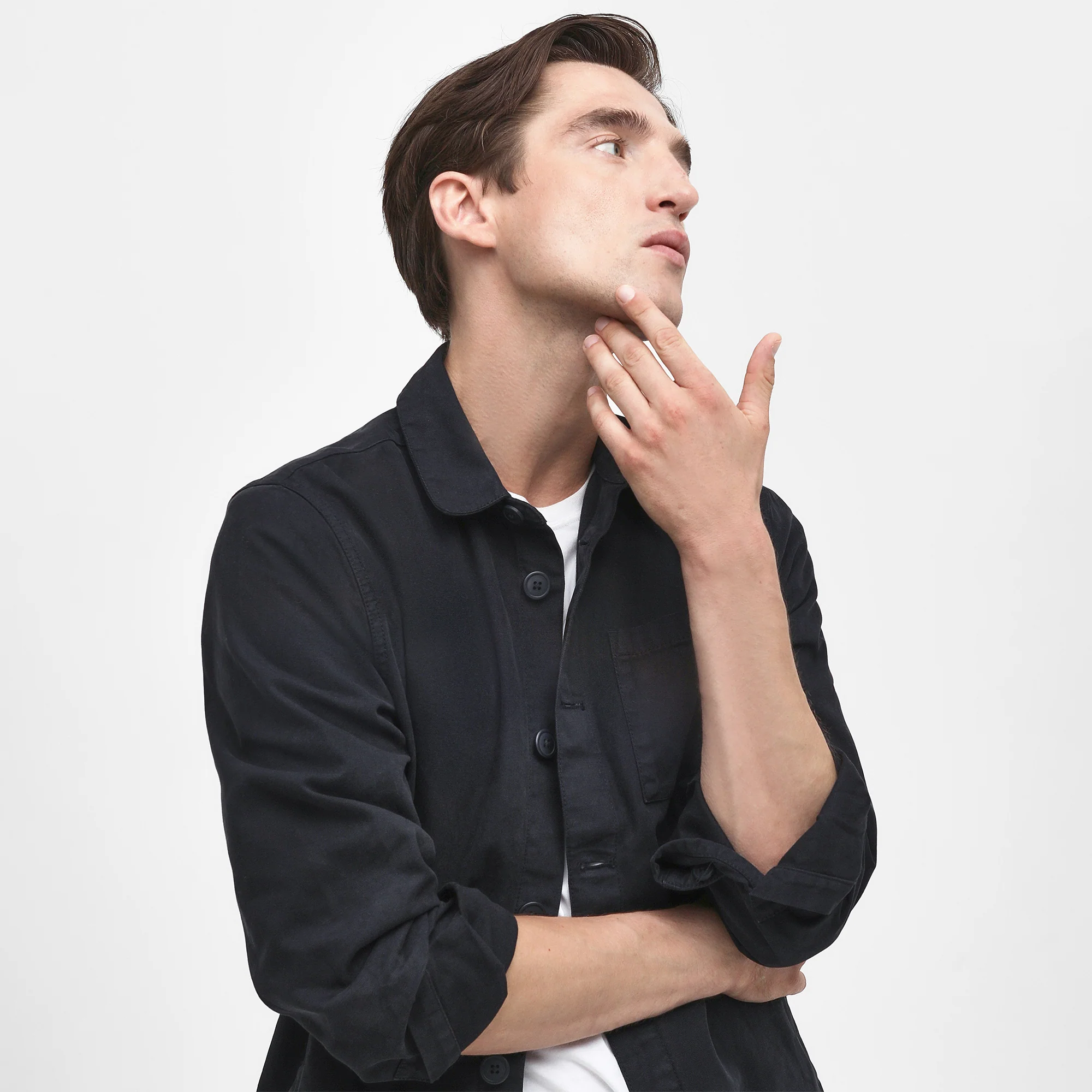 Regular Washed Overshirt - Image 4