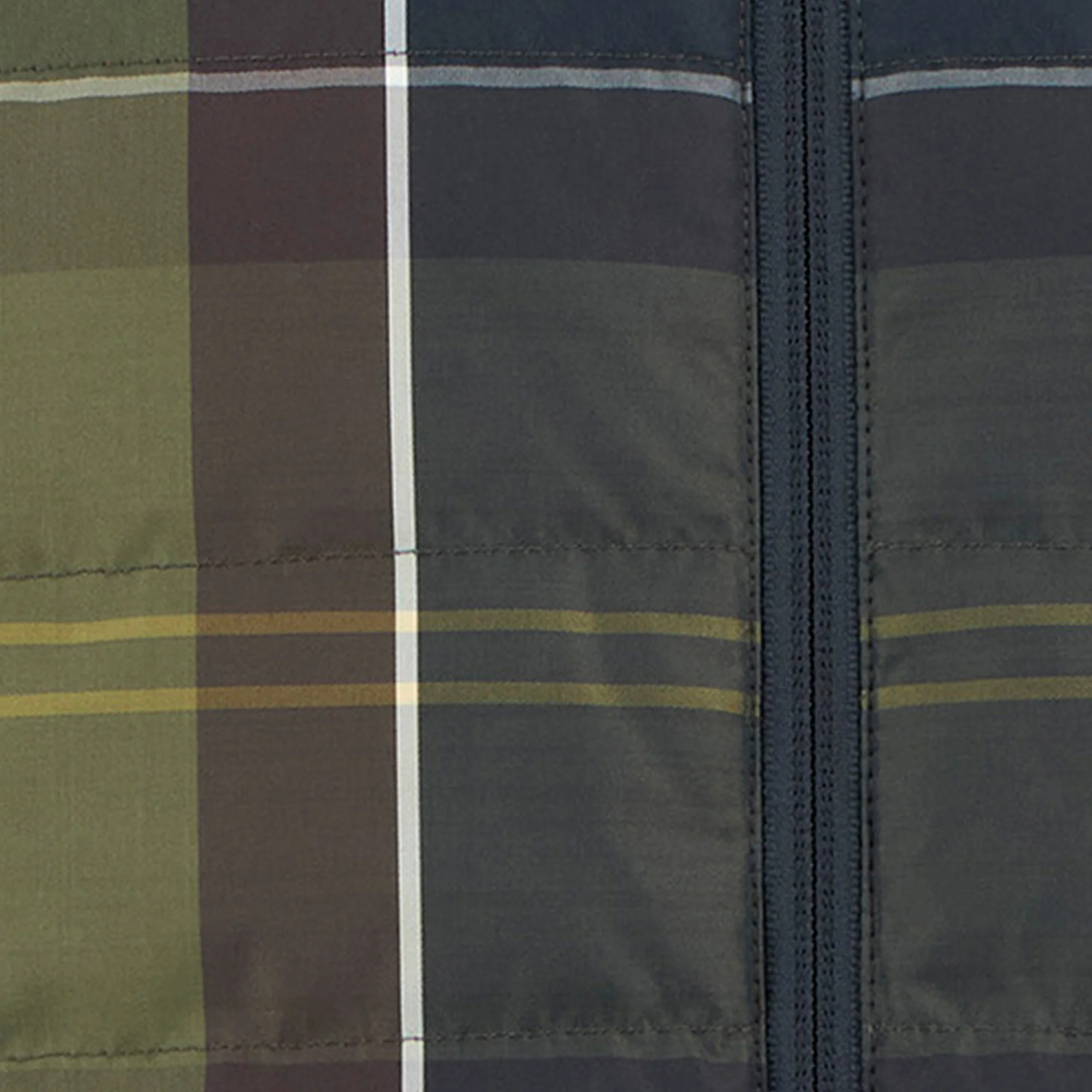 Reversible Tartan Puffer Gilet - Image 7