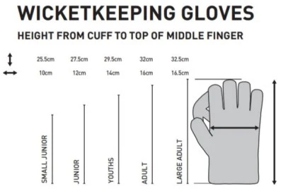 Rival Wicket Keeping Cricket Gloves - Image 5