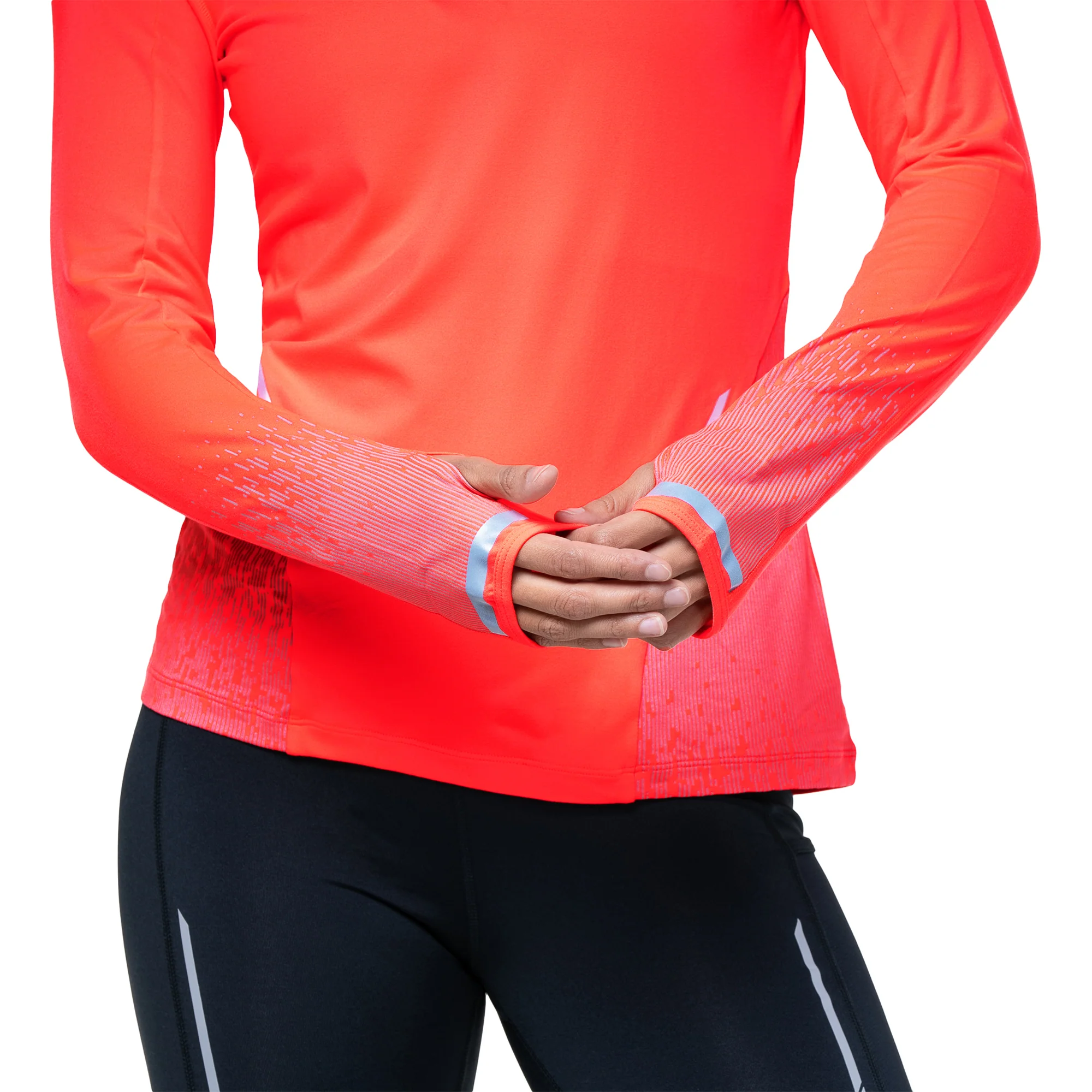 Tech Reflect Running 1/2 Zip Womens - Image 5