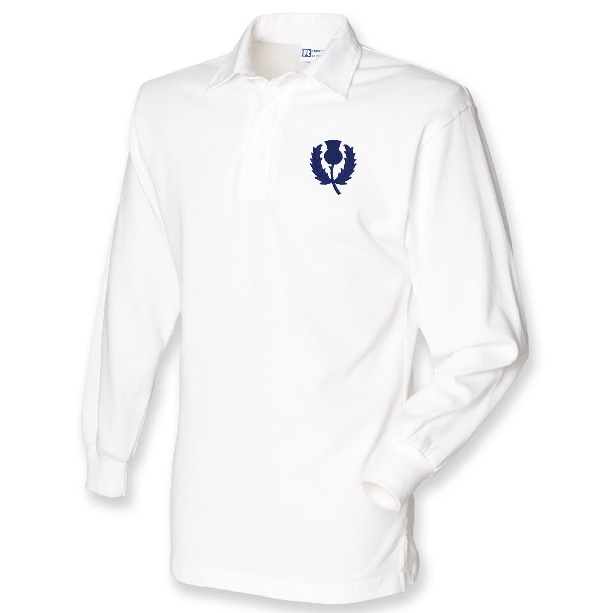 Scotland Away Retro Rugby Long Sleeve Shirt - Image 3