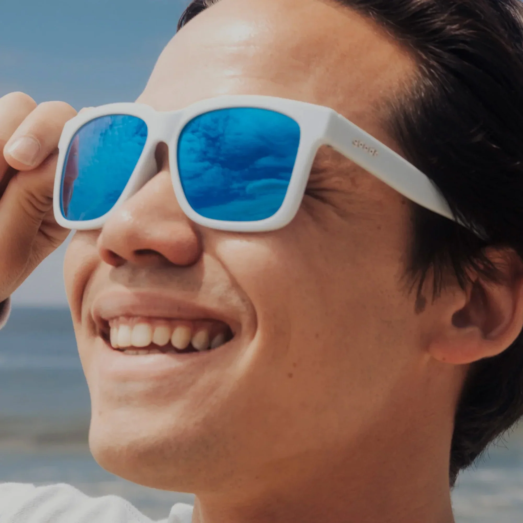 Sea Foam Party Favour Sunglasses - Image 3