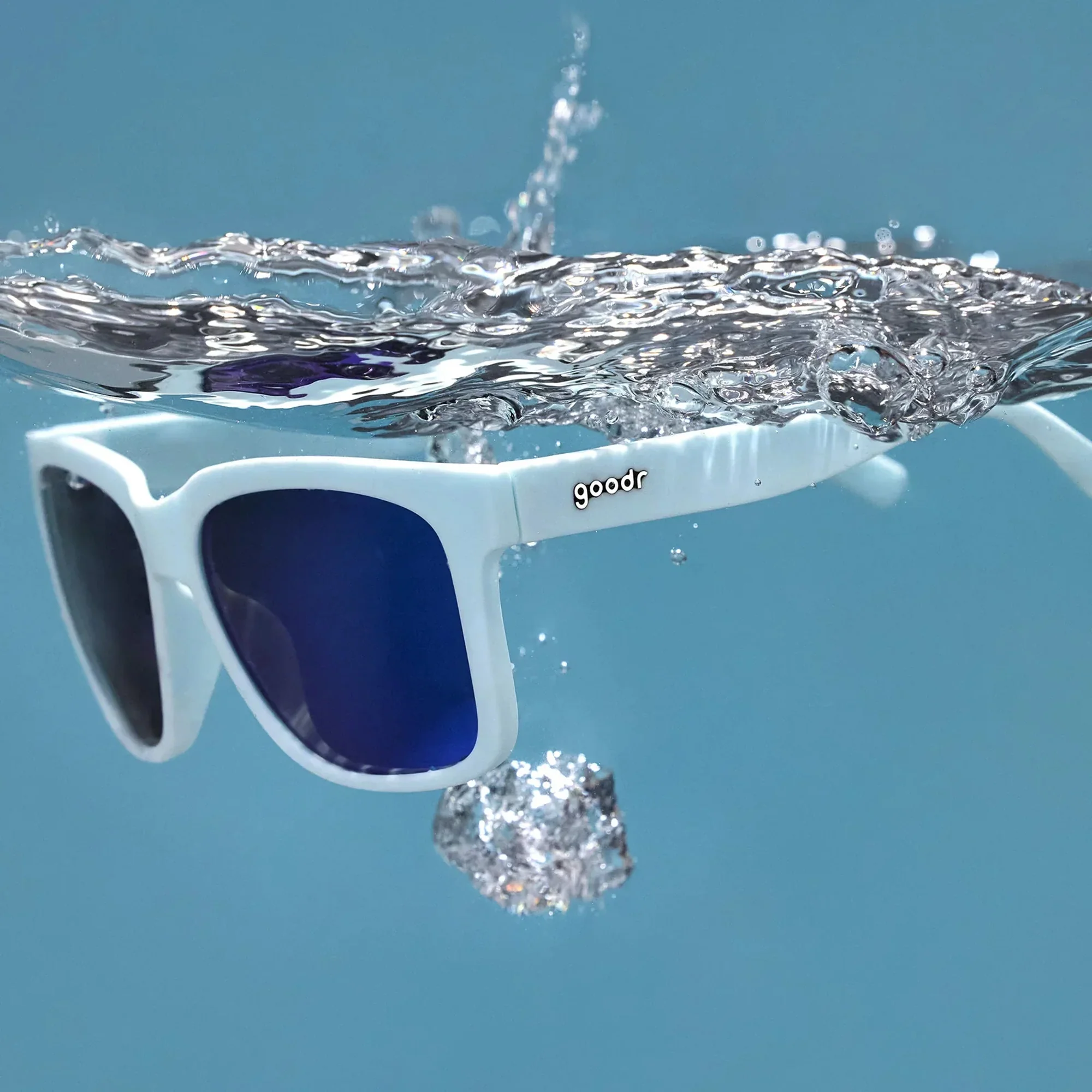 Sea Foam Party Favour Sunglasses - Image 5