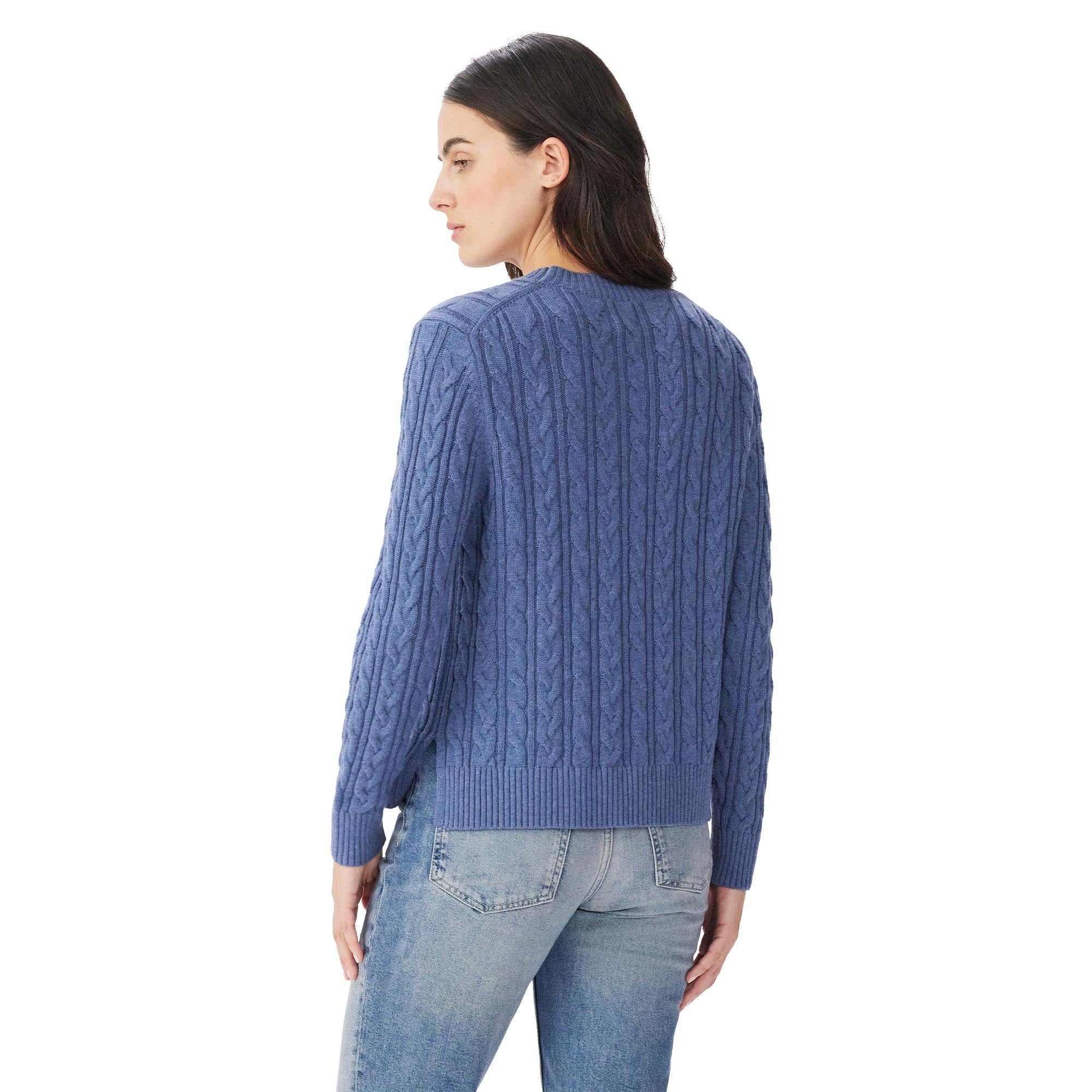 Seaforth Cable Knit Sweater Womens - Image 2