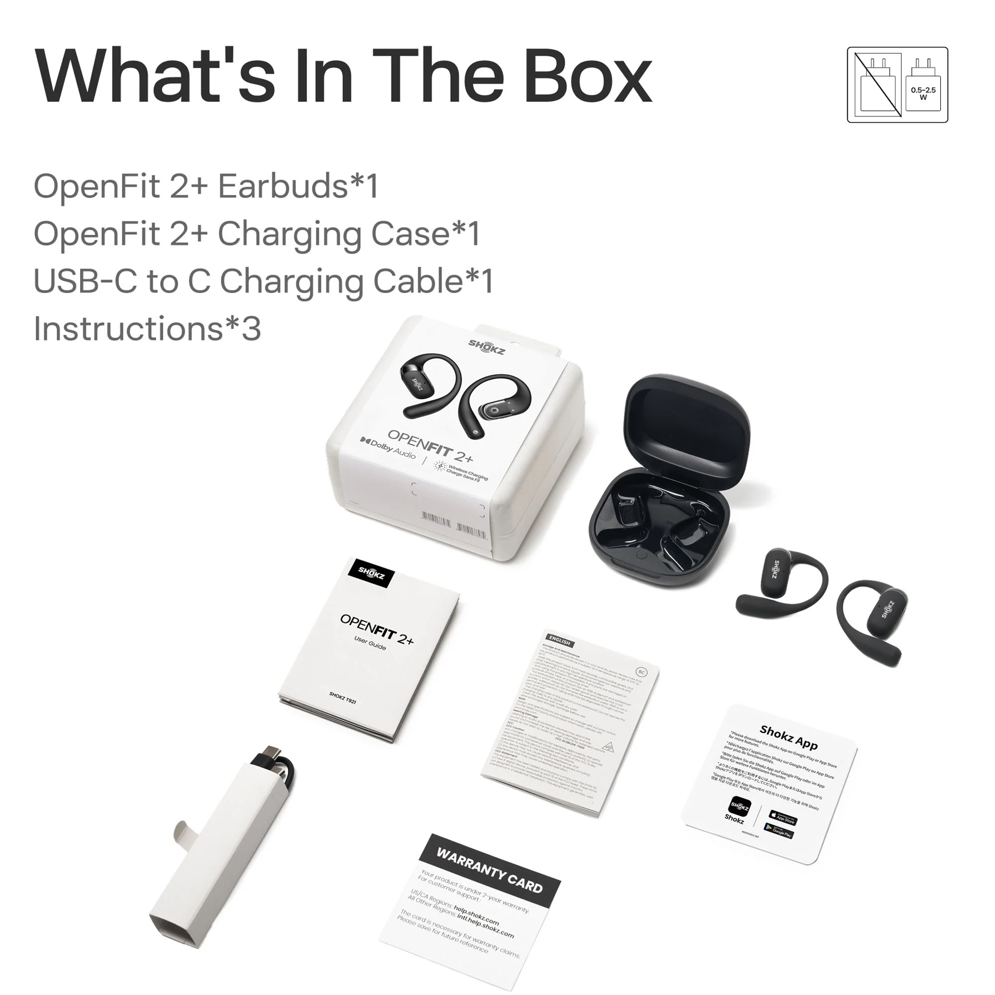 Shokz OpenFit 2+ Headphones - Image 2