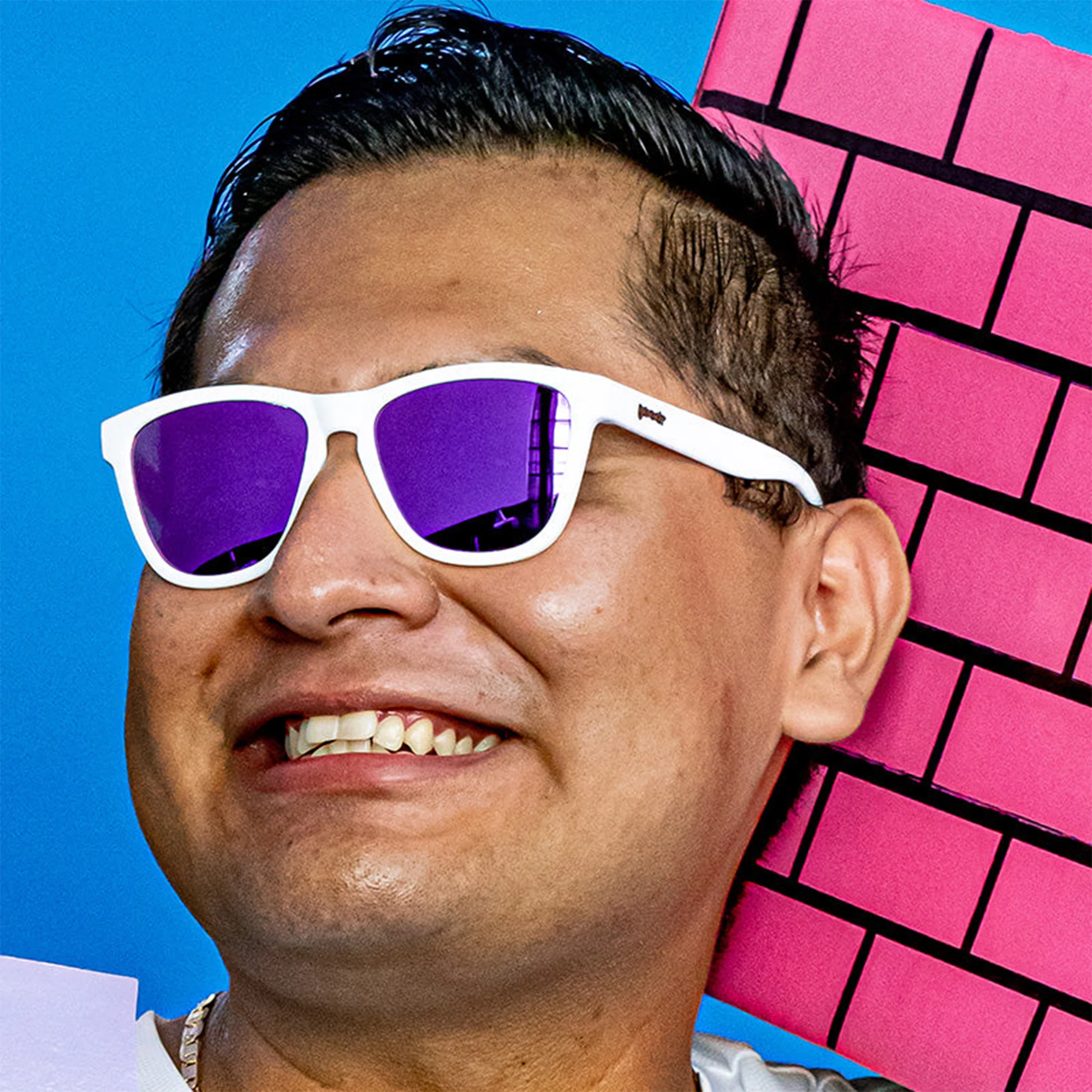 Side Scroll Eye Roll Sunglasses - Image 5