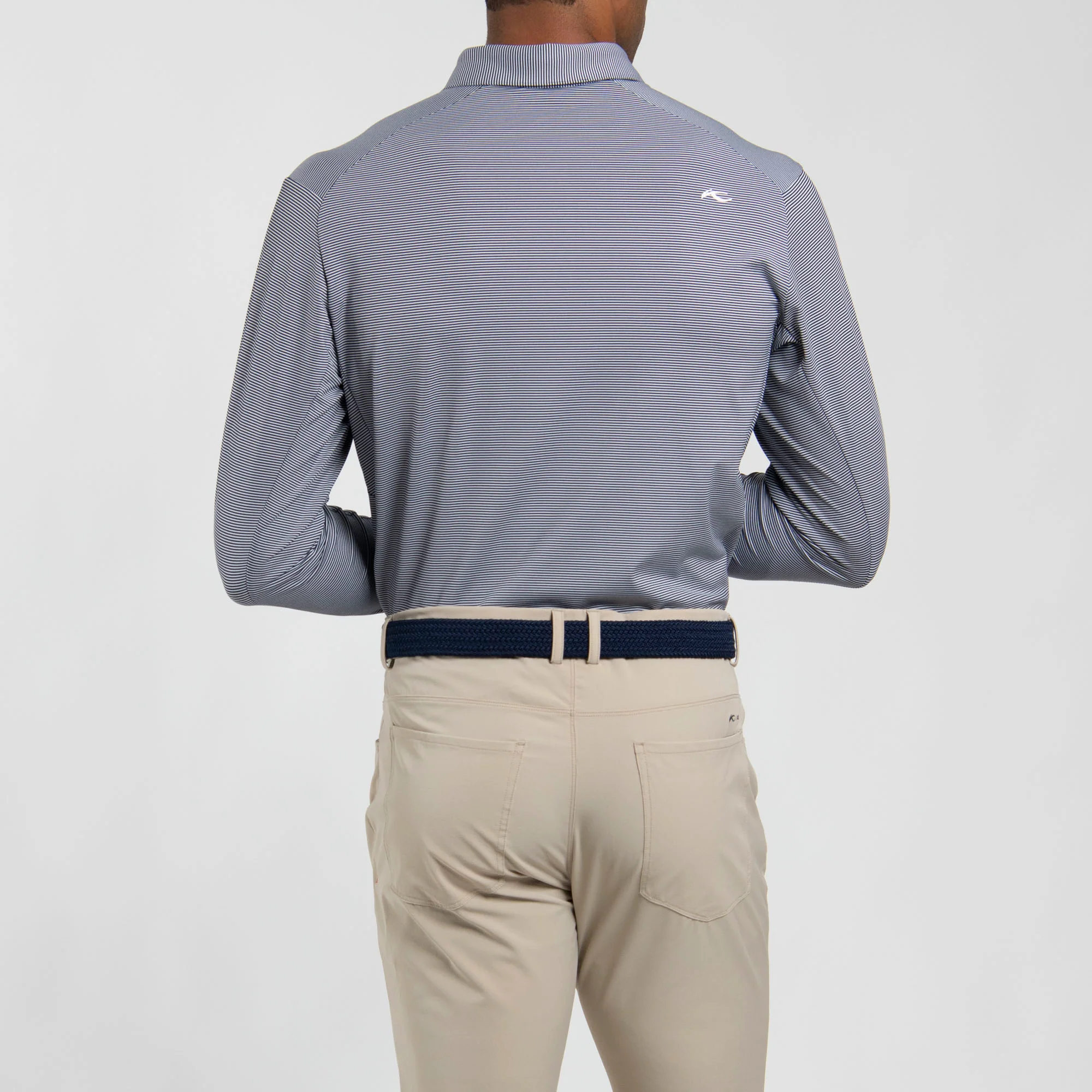 Soren Stripe Golf Polo L/S - Image 5