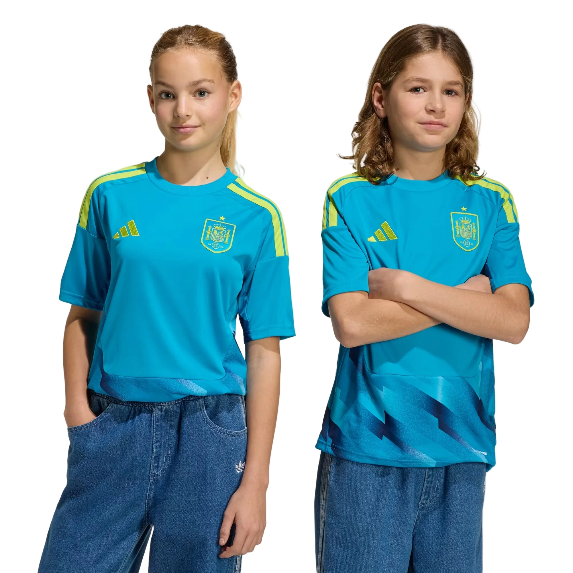 Spain 26 Home GK Football Shirt Jnr