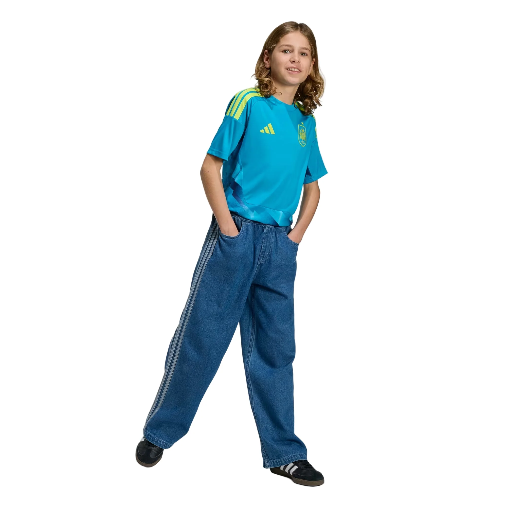 Spain 26 Home GK Football Shirt Jnr - Image 3