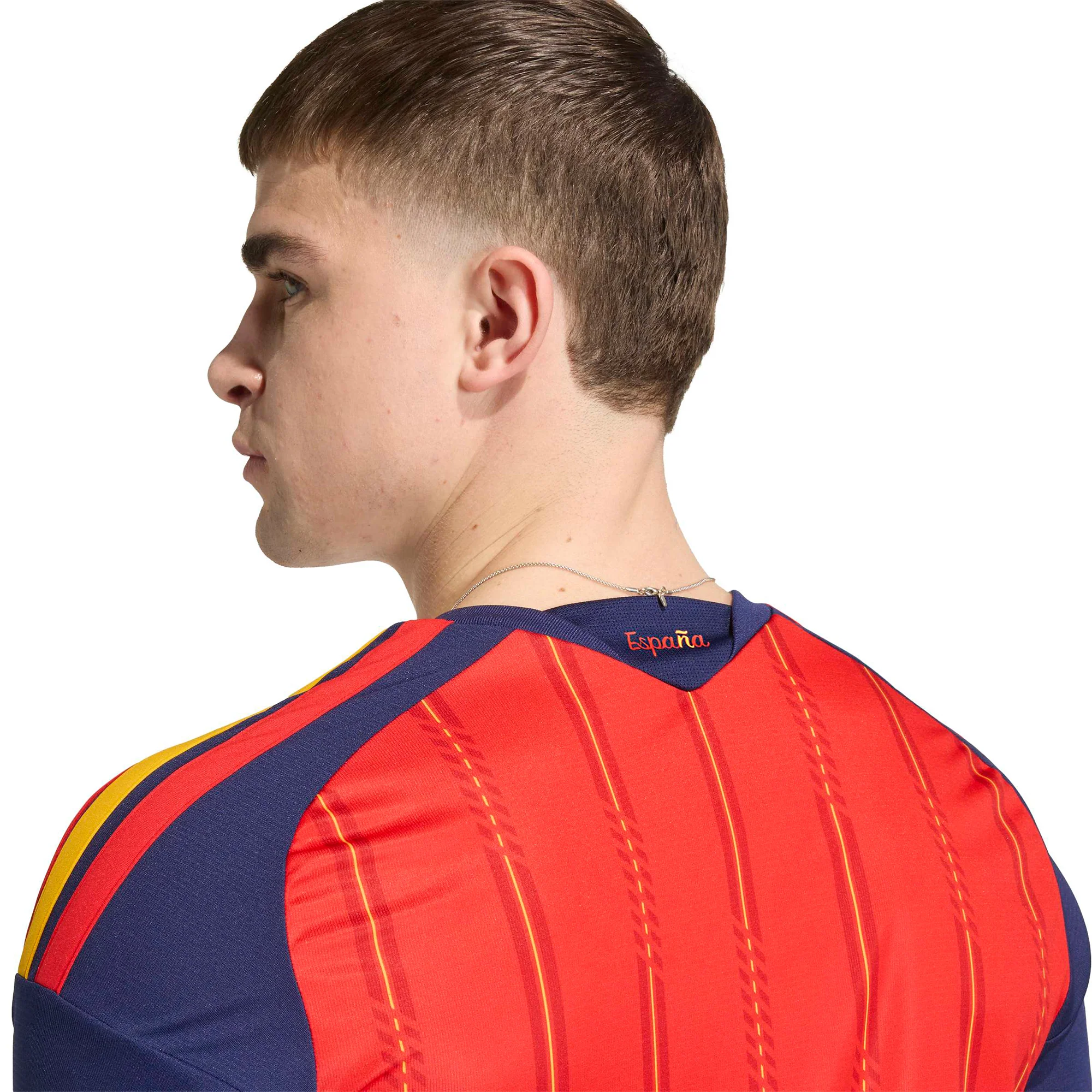Spain 26 Home Long Sleeve Football Shirt - Image 5