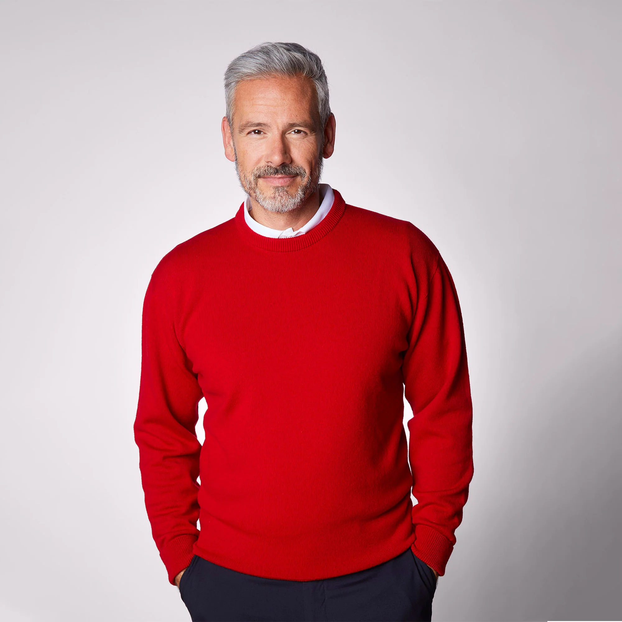 Spirol Lambswool Crew Neck Jumper
