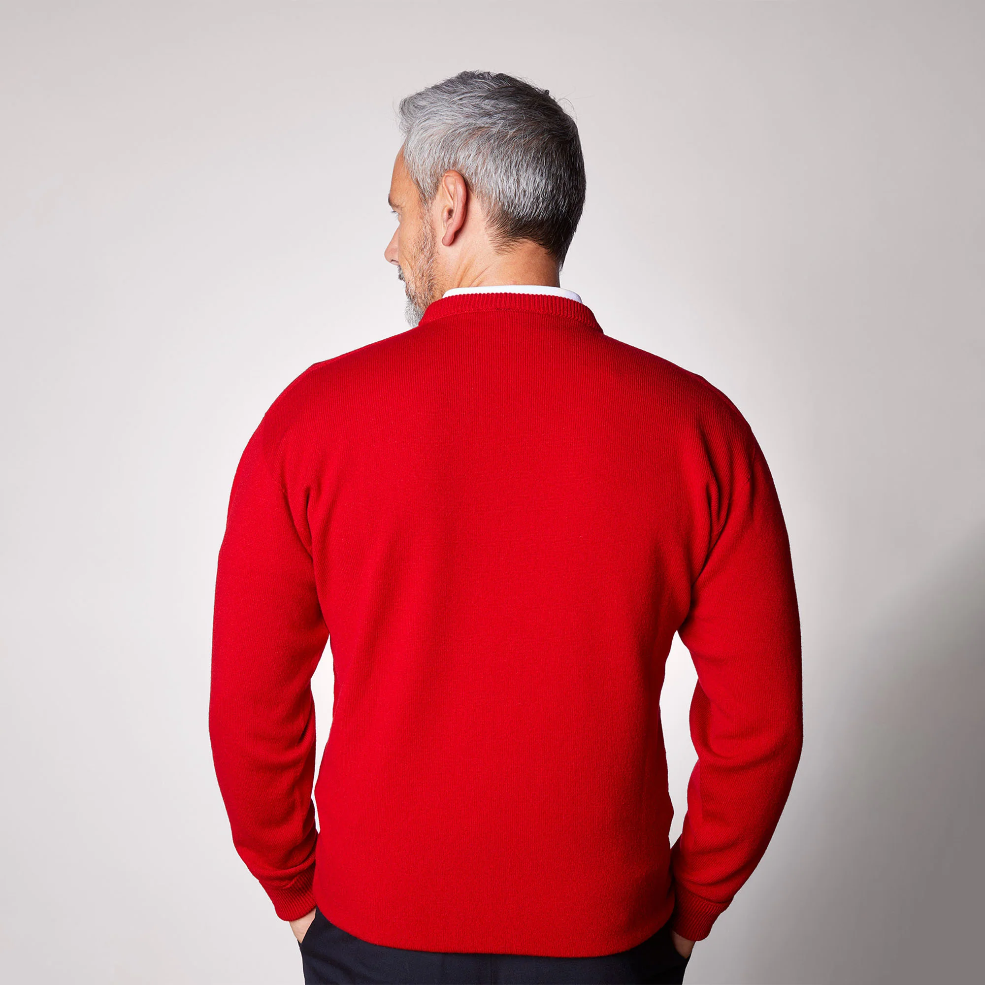 Spirol Lambswool Crew Neck Jumper - Image 2