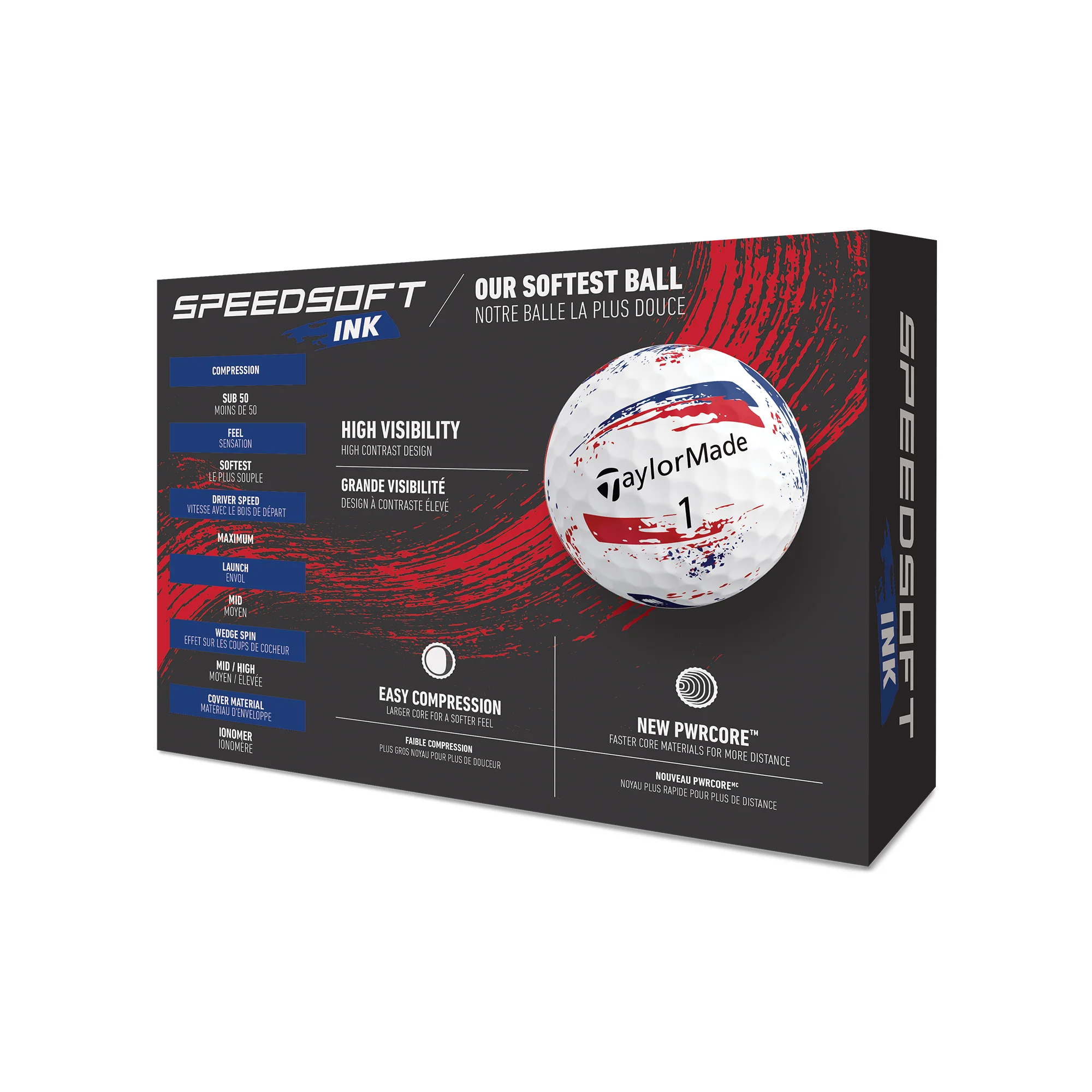 Speedsoft USA Ink Golf Balls (Dozen) - Image 3