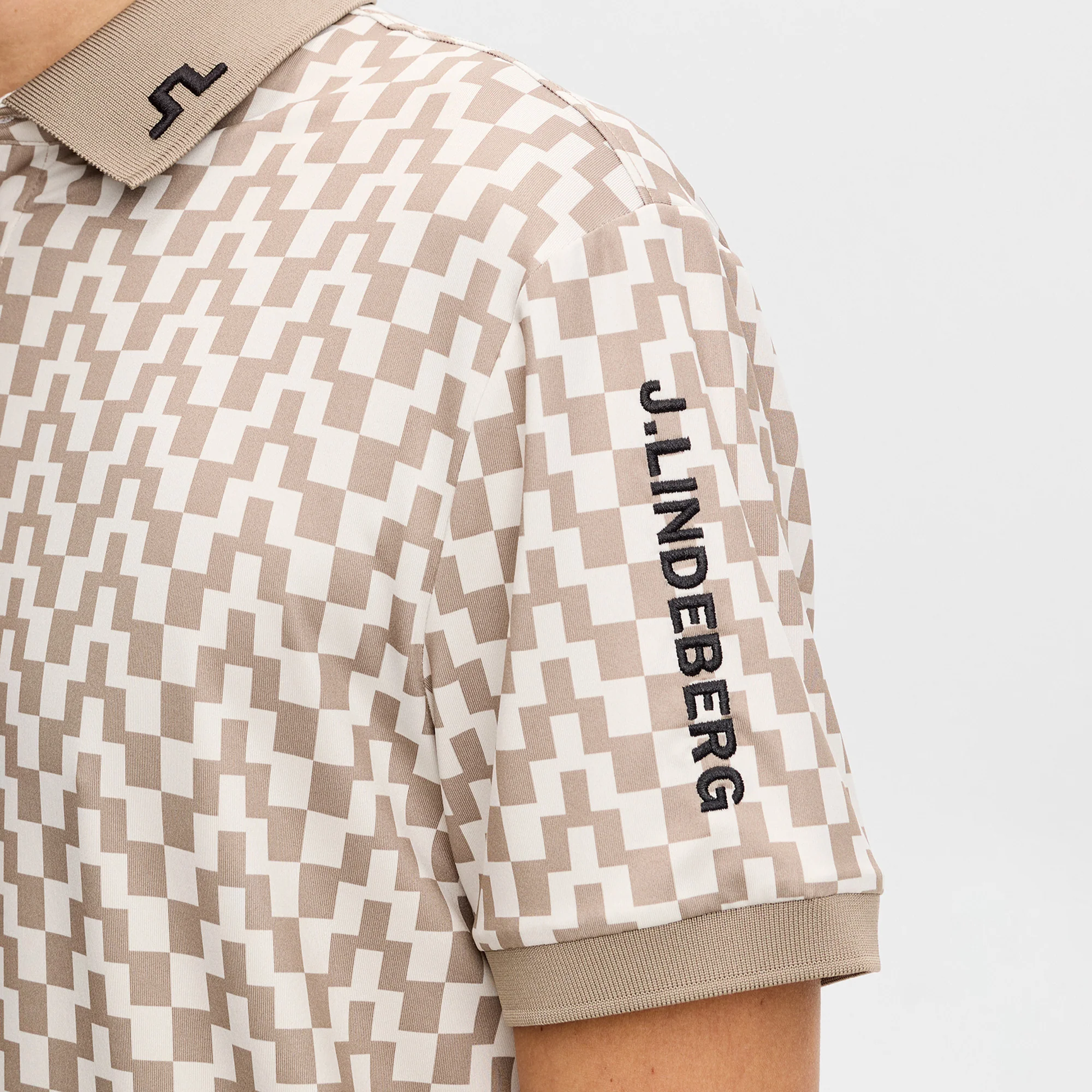 Tour Tech Print Golf Polo Shirt - Image 4