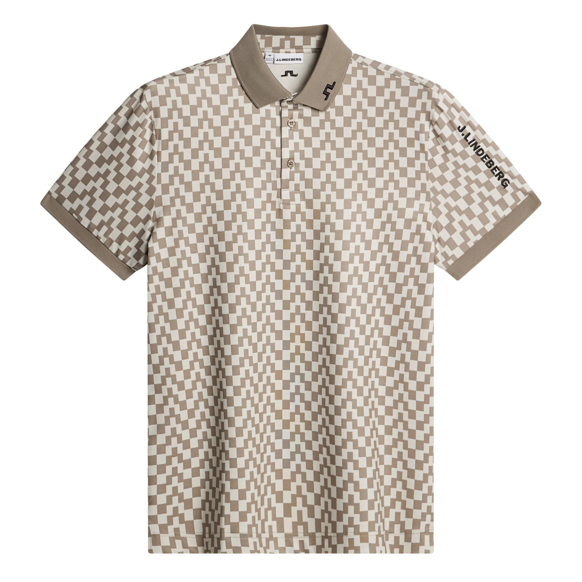 Tour Tech Print Golf Polo Shirt - Image 5