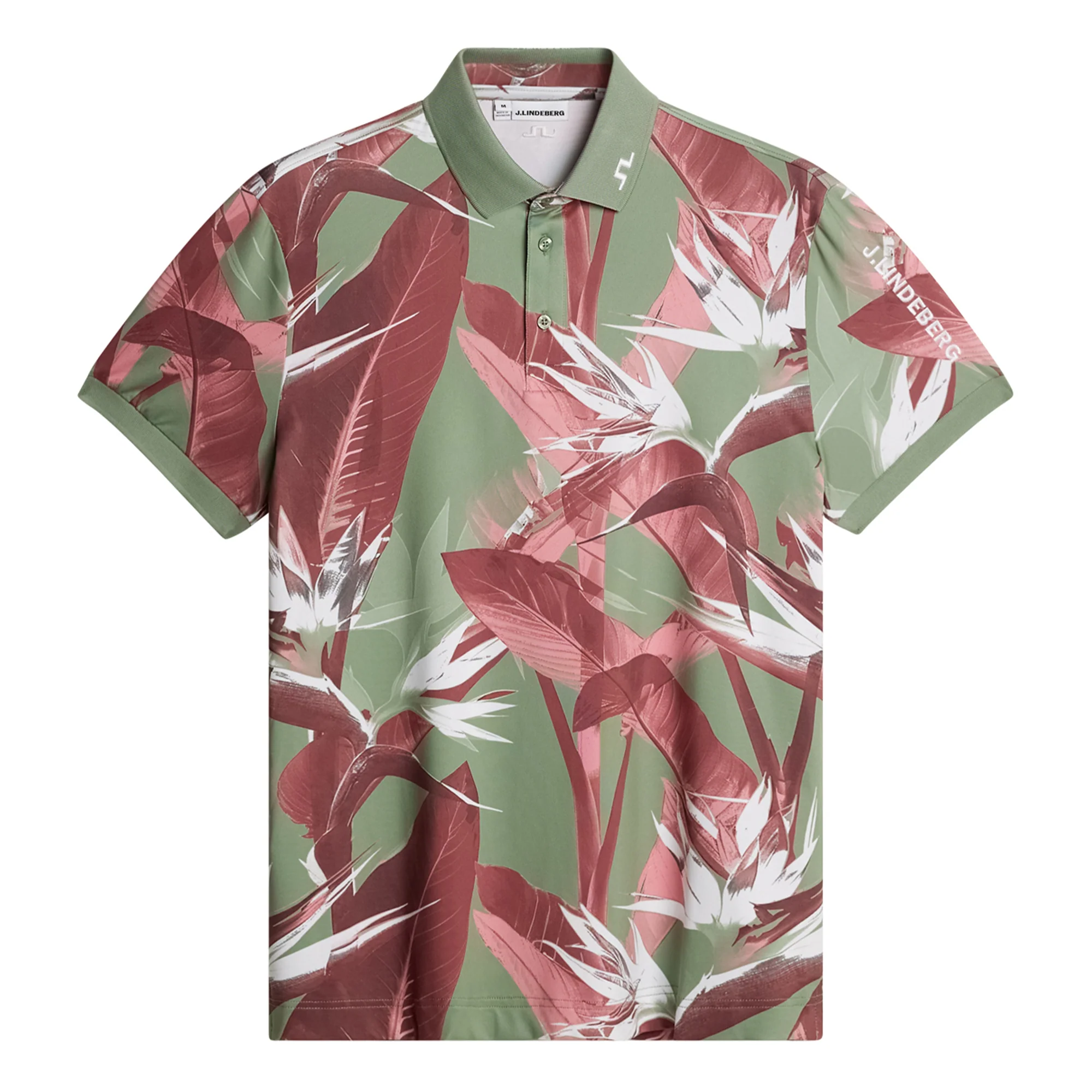 Tour Tech Print Golf Polo Shirt - Image 5