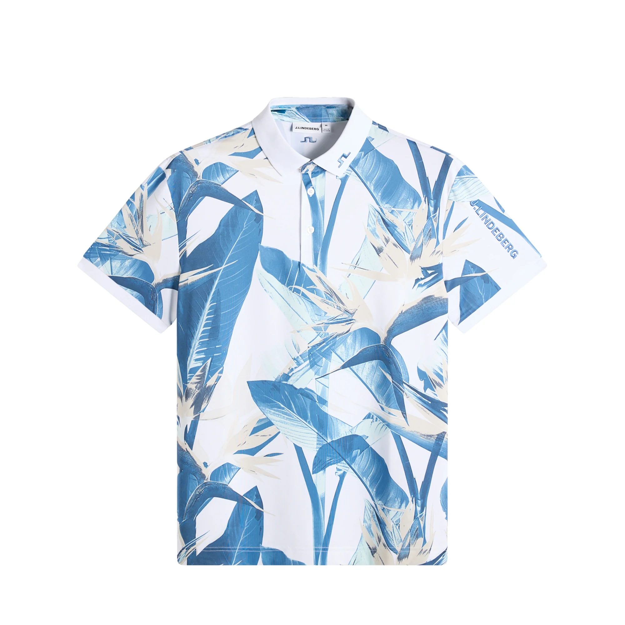 Tour Tech Print Golf Polo Shirt - Image 5