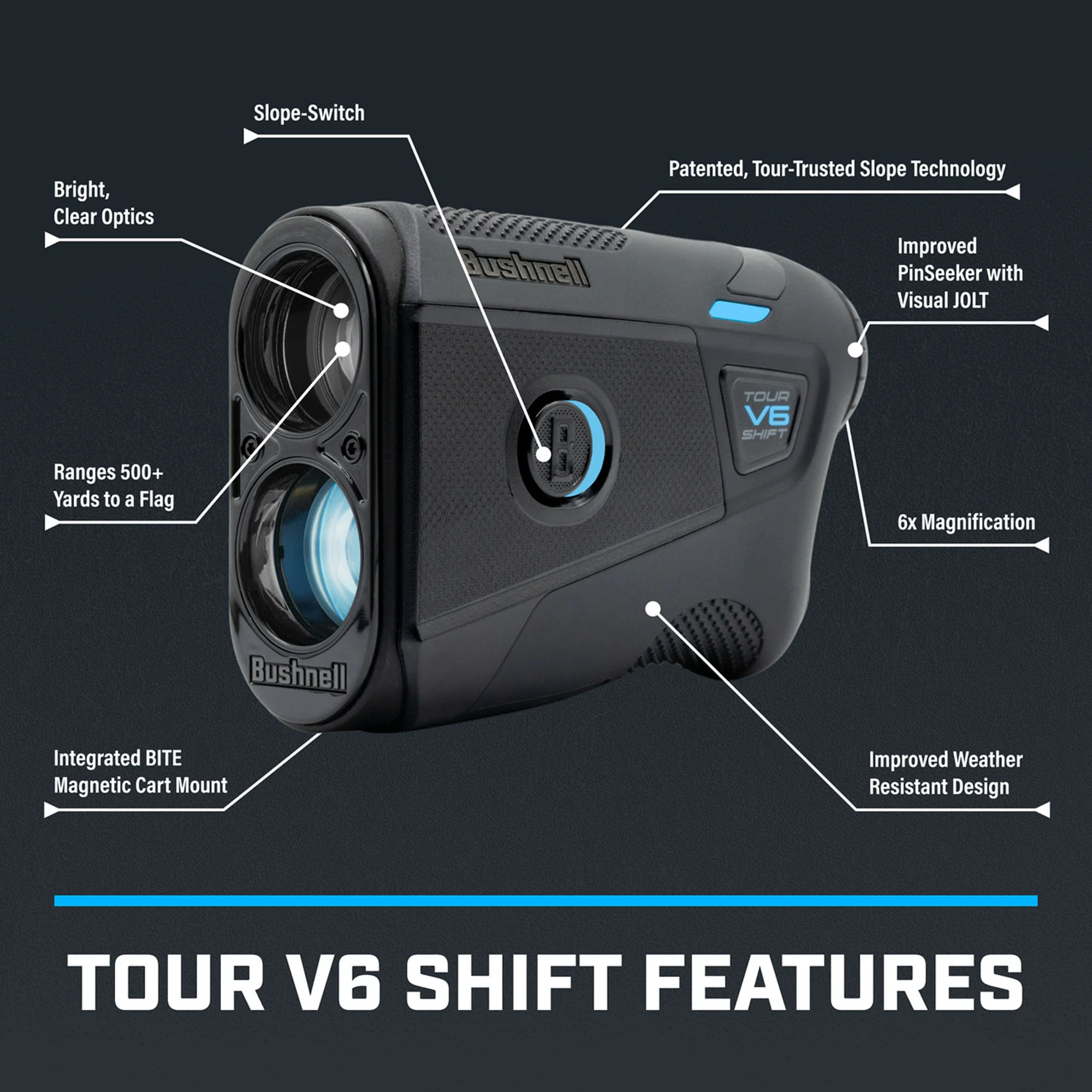 Tour V6 Shift Golf Rangefinder - Image 5