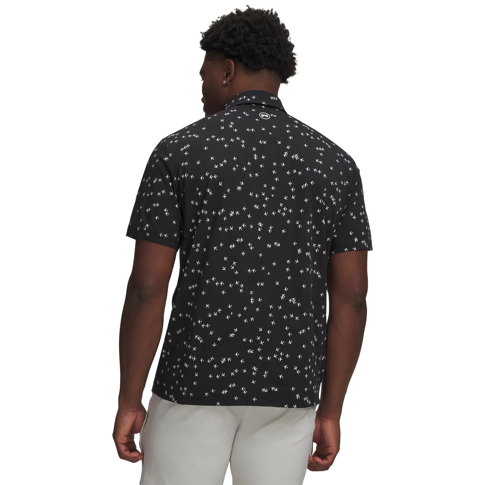 UA ArmourDry Golf Trip Button-Down Shirt - Image 2