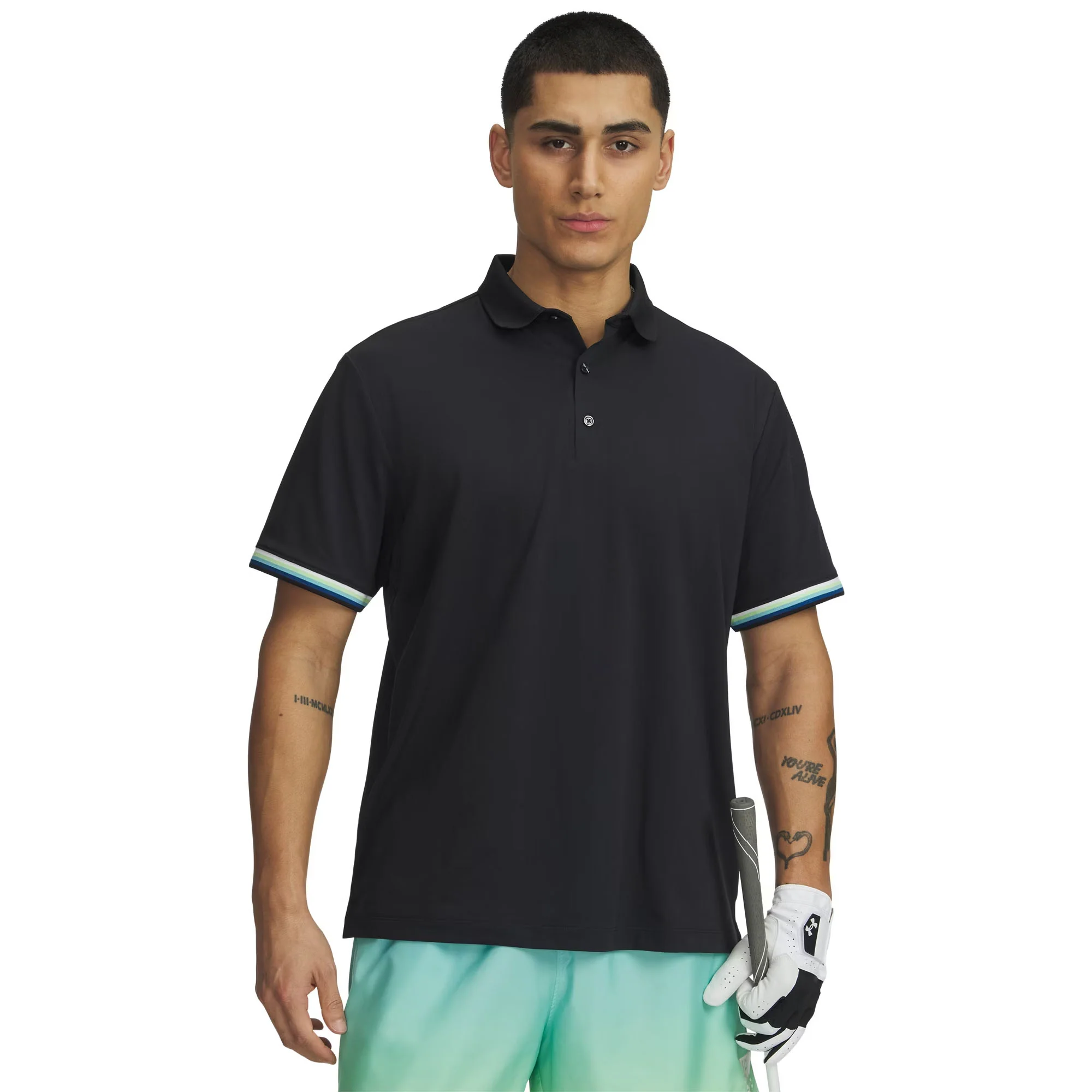 UA ArmourDry Golf Trip Pique Polo Shirt