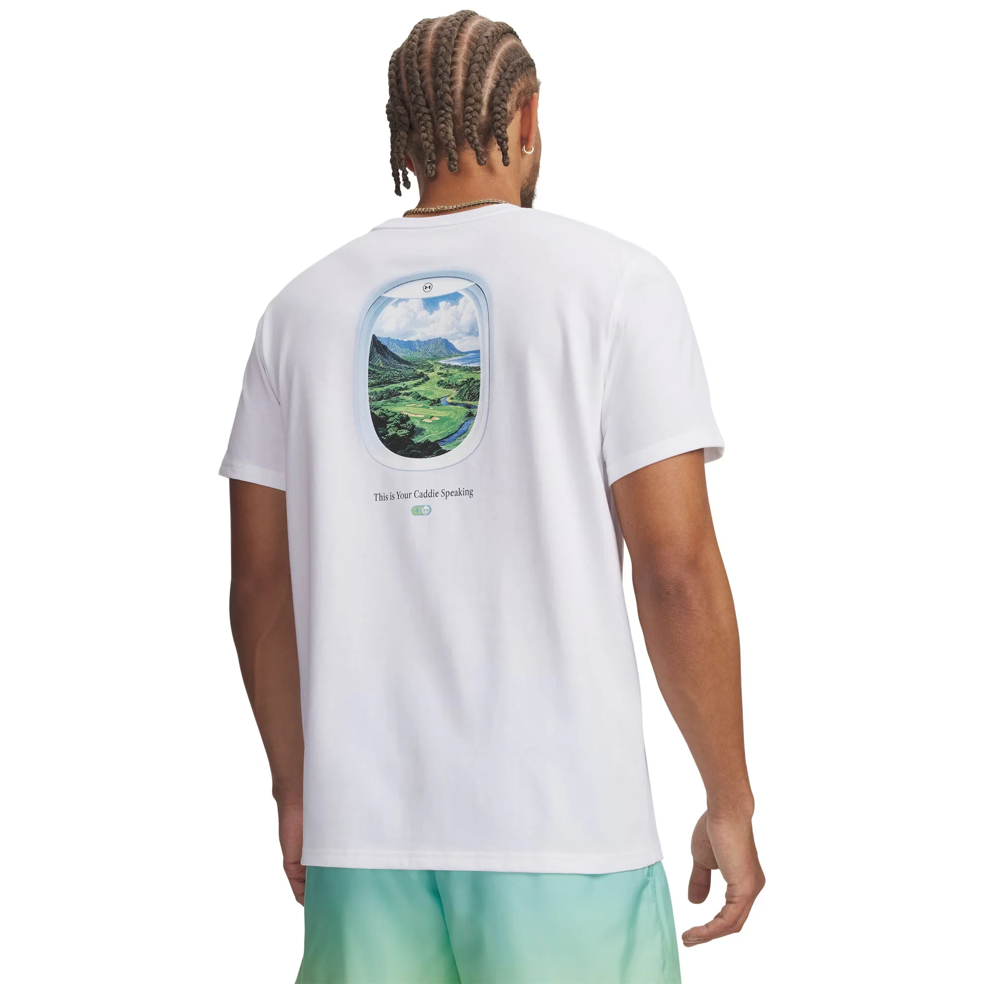 UA Caddy Speaking Golf T-shirt - Image 2