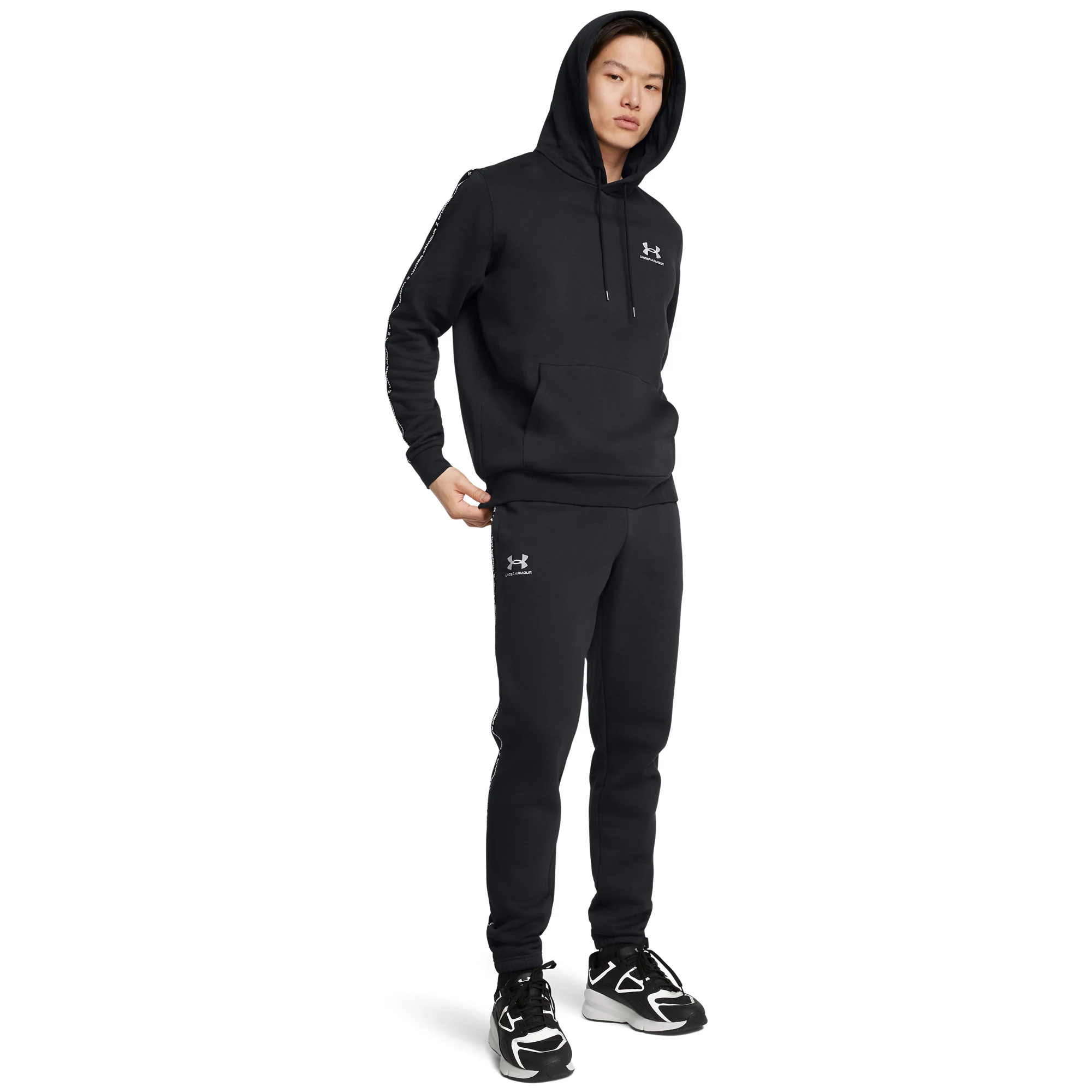 UA Icon Fleece Taping Joggers - Image 3