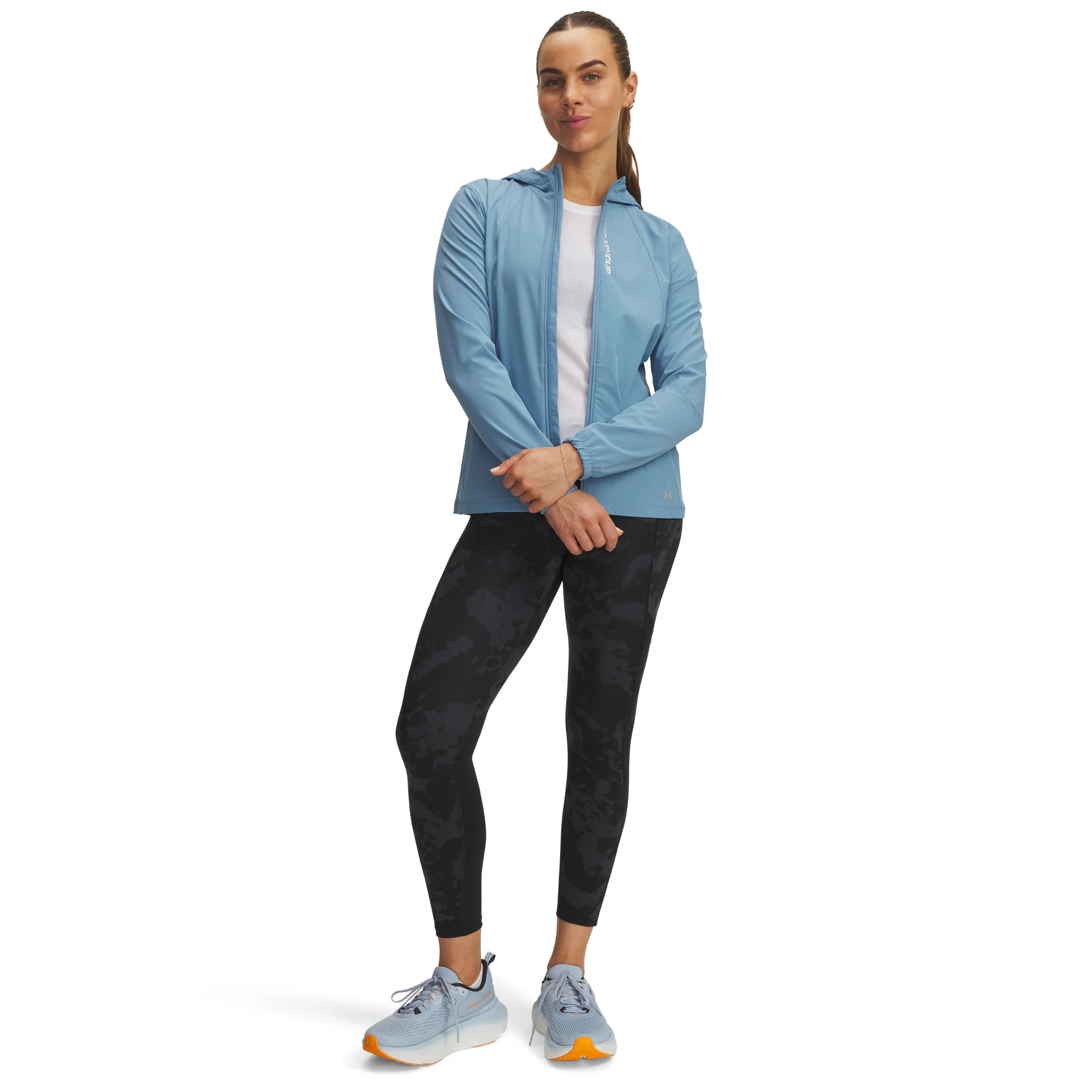 UA Launch Printed Ankle Tights Women's - Image 4