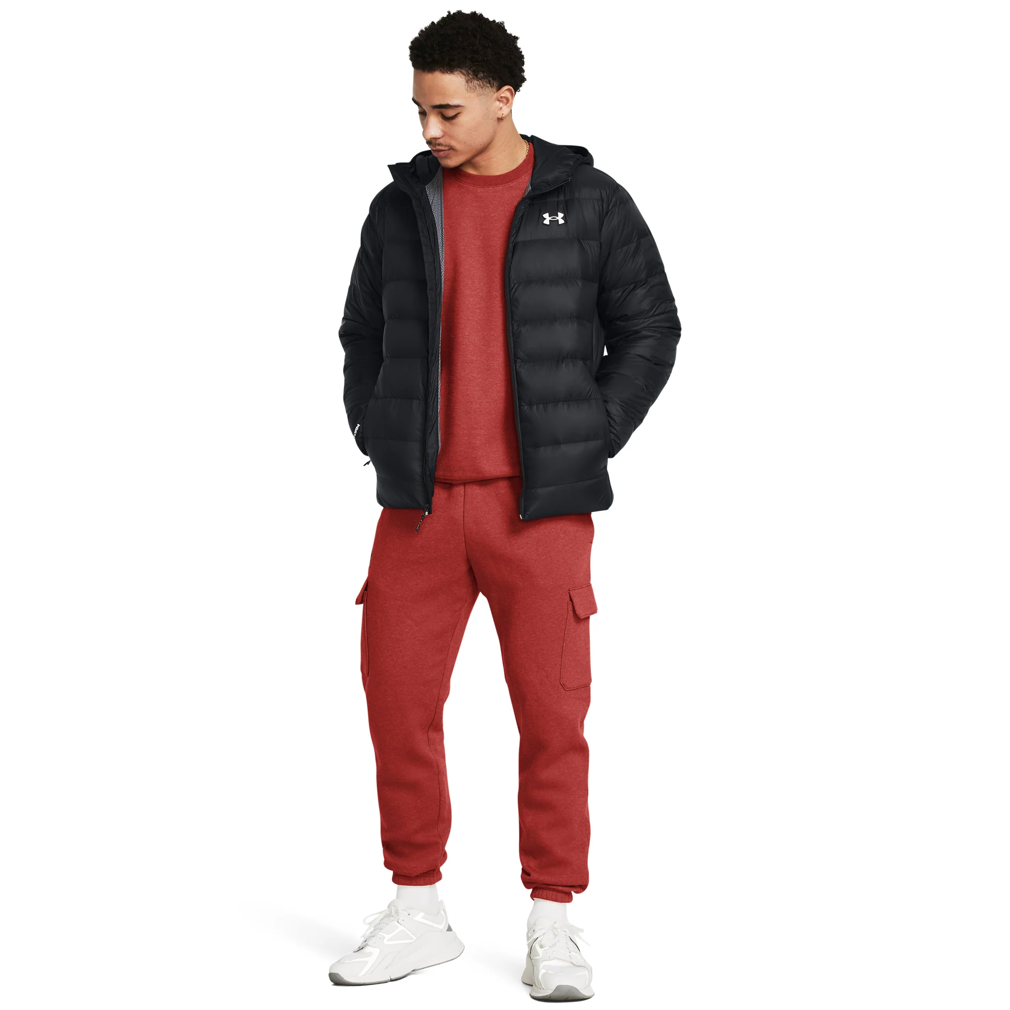 UA Legend Down Hooded Jacket - Image 3