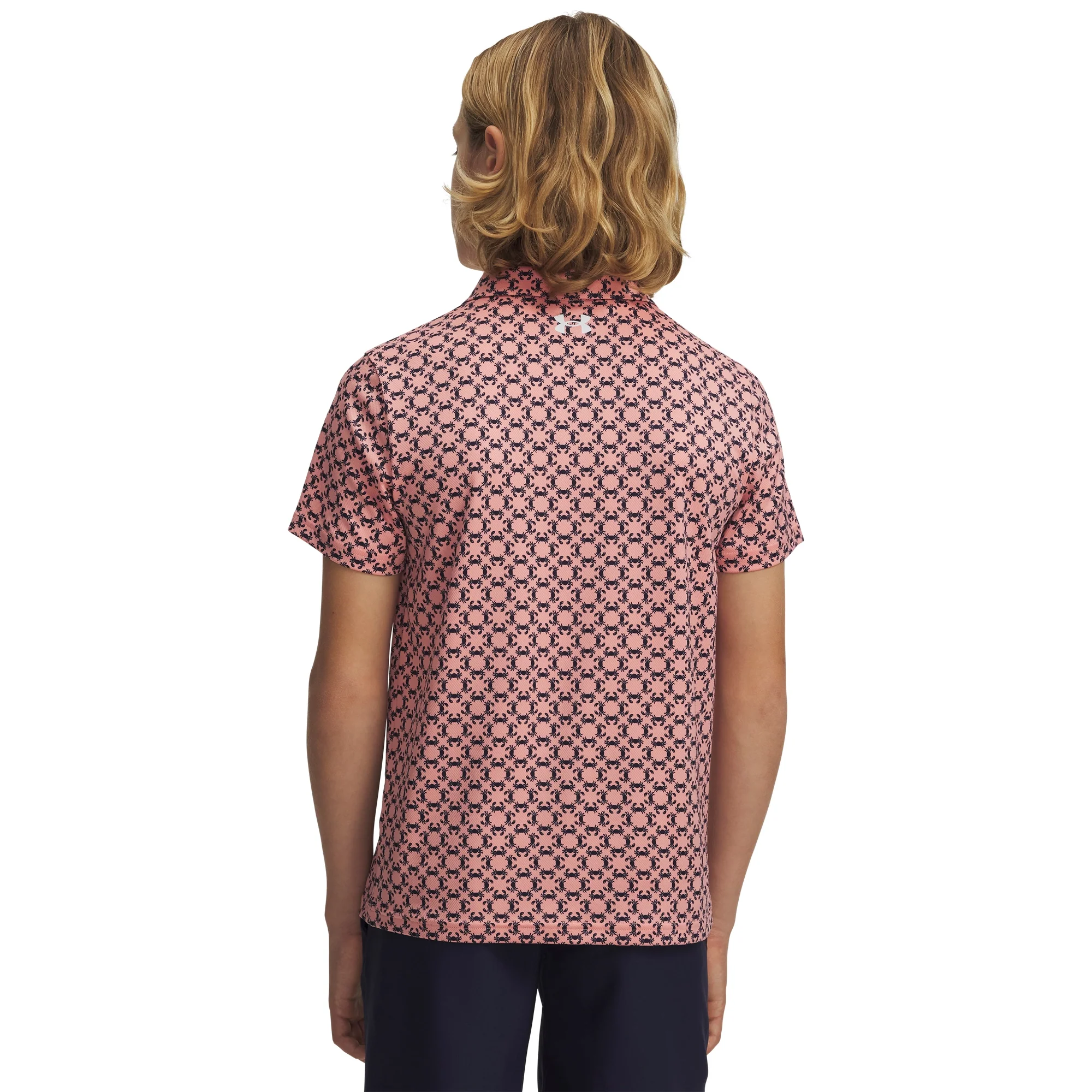 UA Matchplay Printed Golf Polo Junior - Image 2