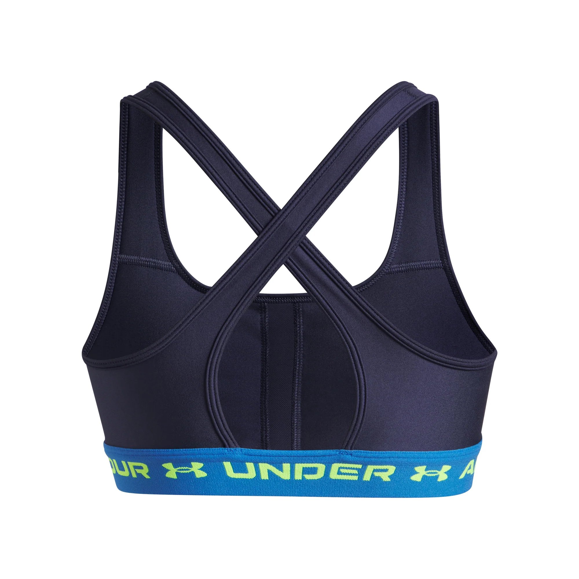 UA Mid Crossback Sports Bra - Image 4