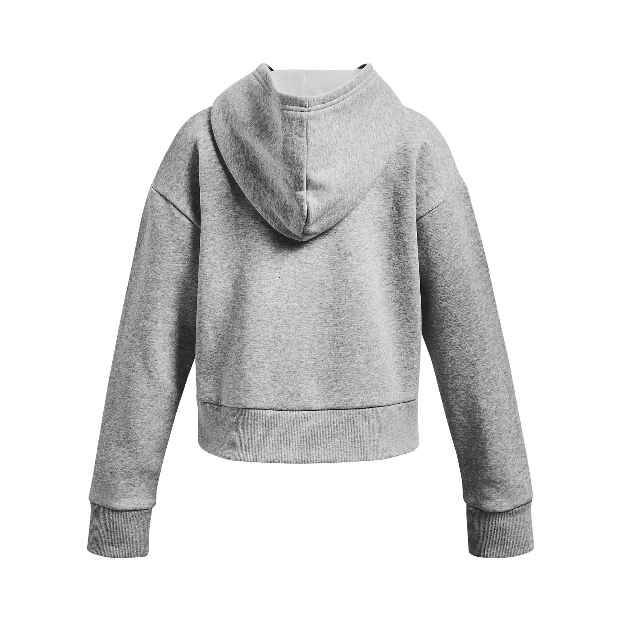 UA Rival Fleece Crop Hoodie Junior - Image 2