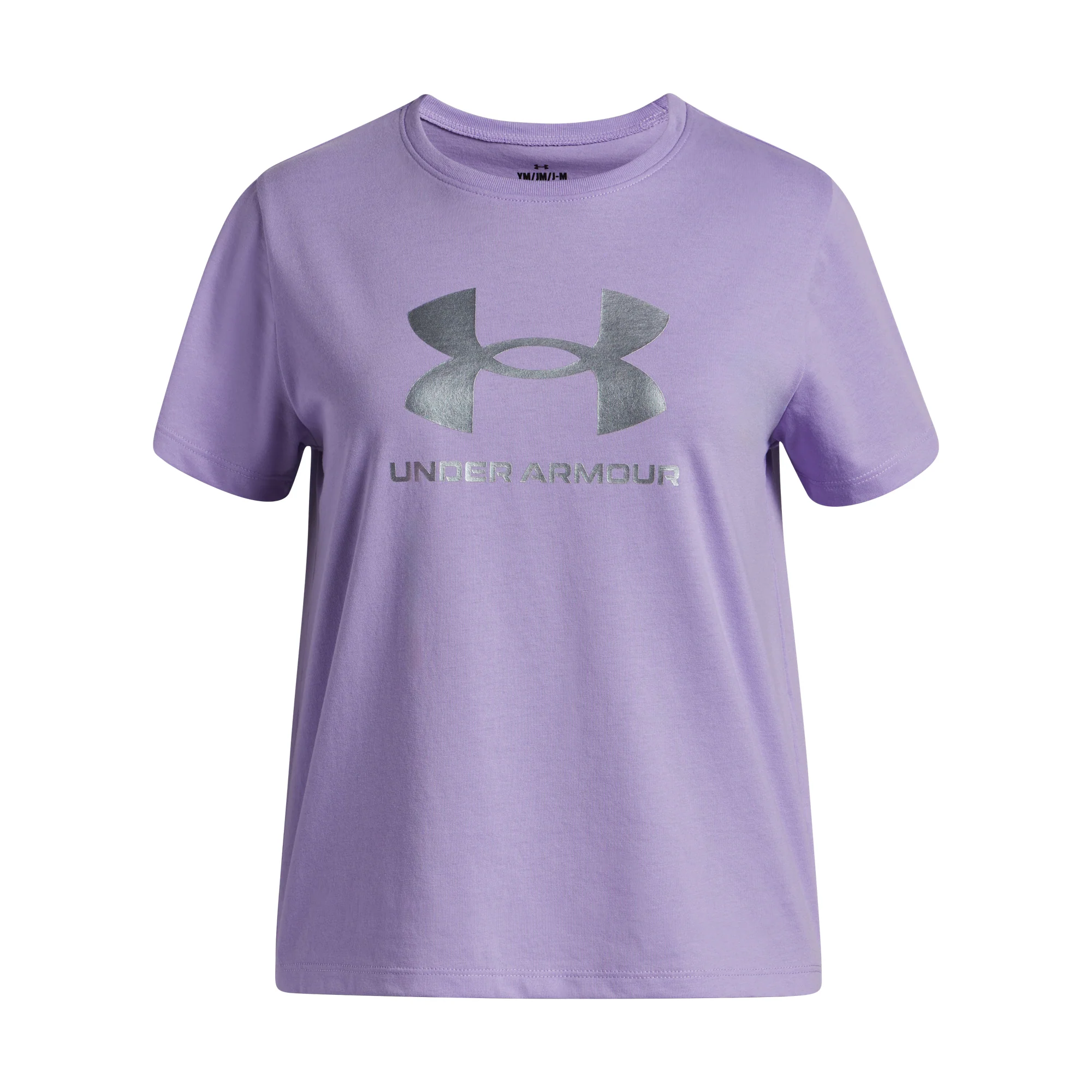 UA Rival Shimmer Short Sleeve Top Junior