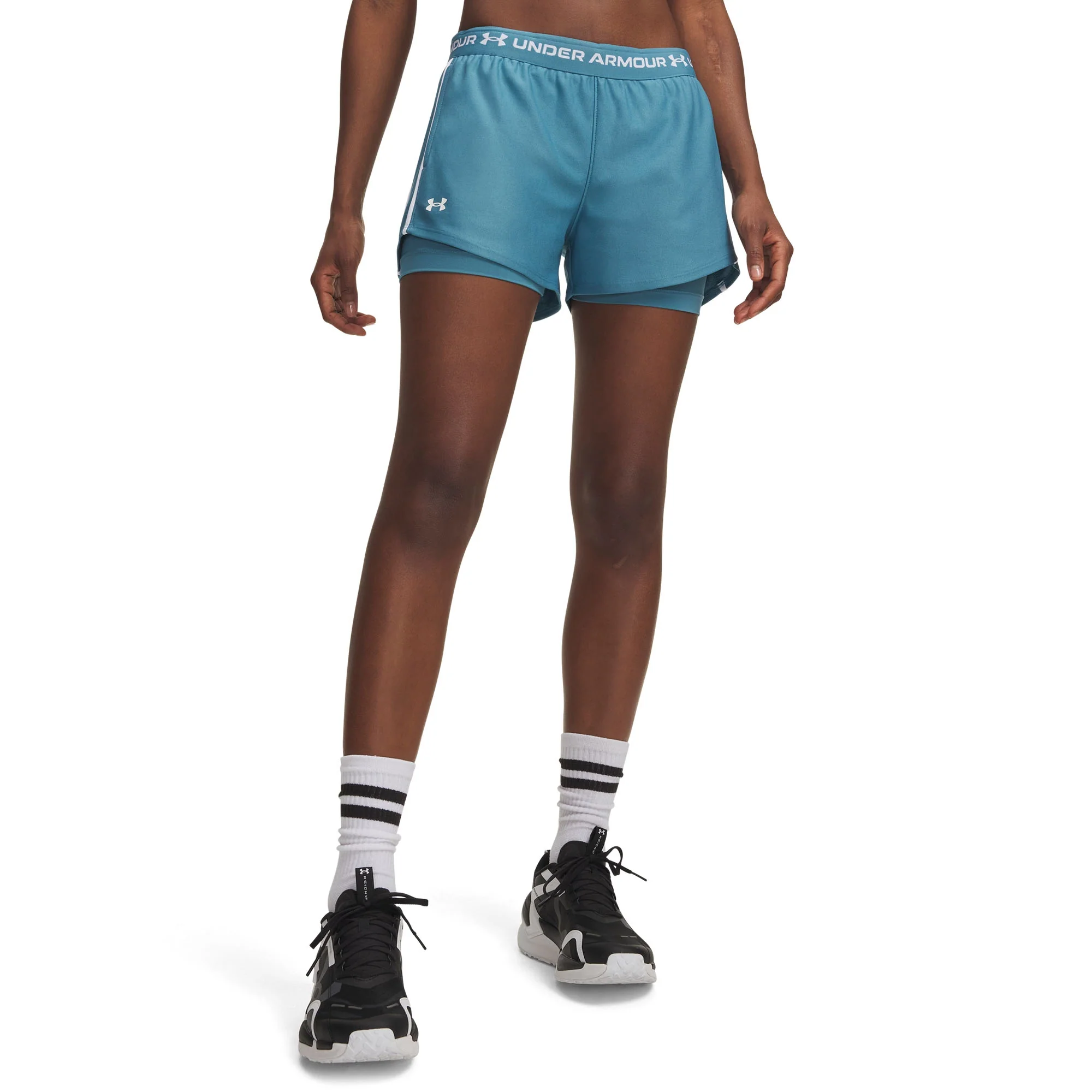 UA Tech Play-Up 2 In 1 Short Womens