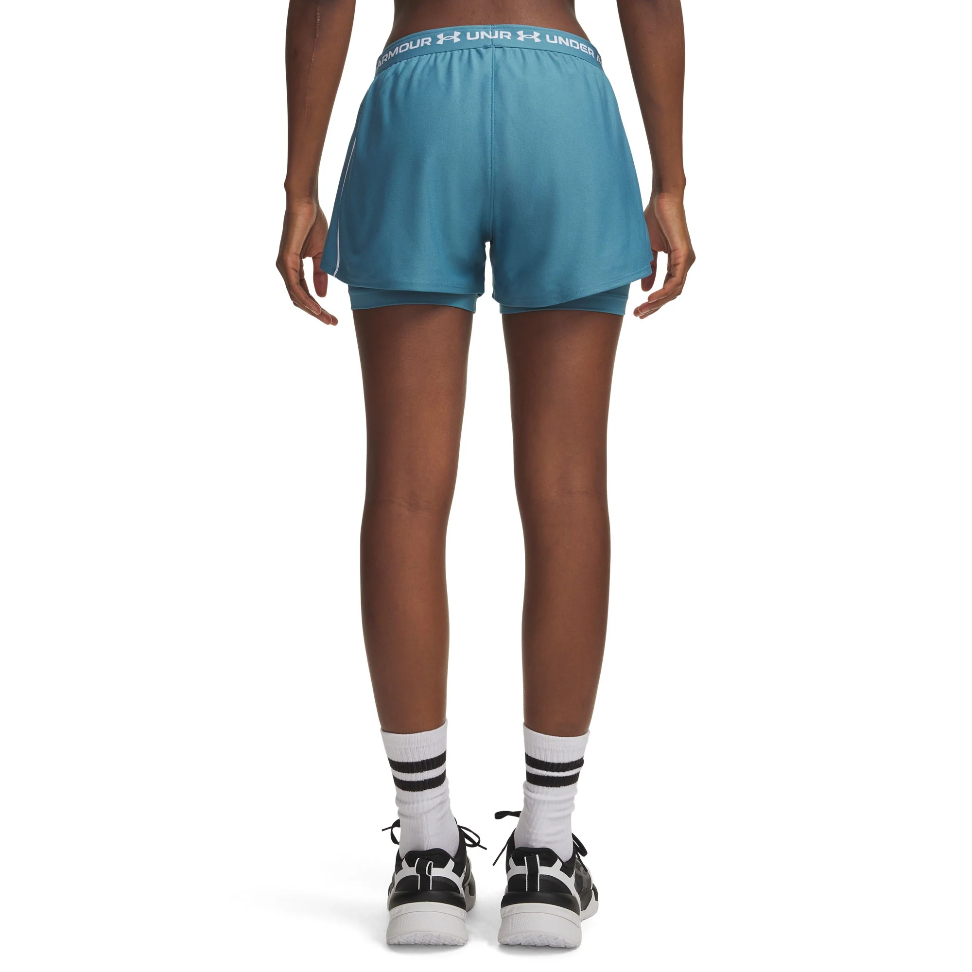 UA Tech Play-Up 2 In 1 Short Womens - Image 2