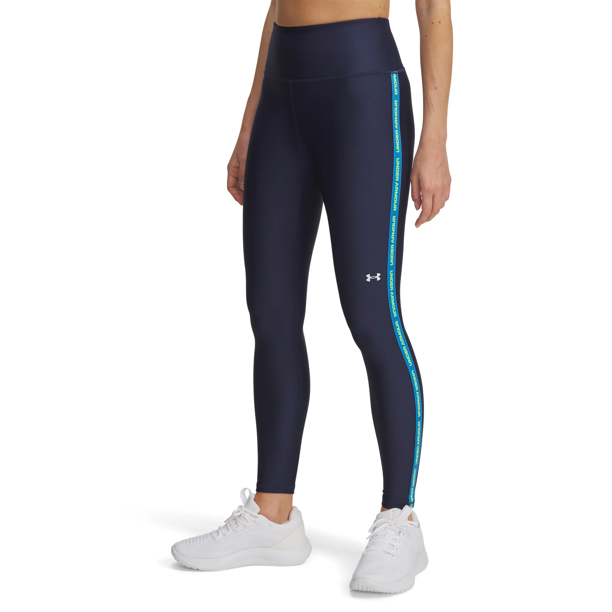UA Tech Wordmark Tape Leggings Womens - Image 3