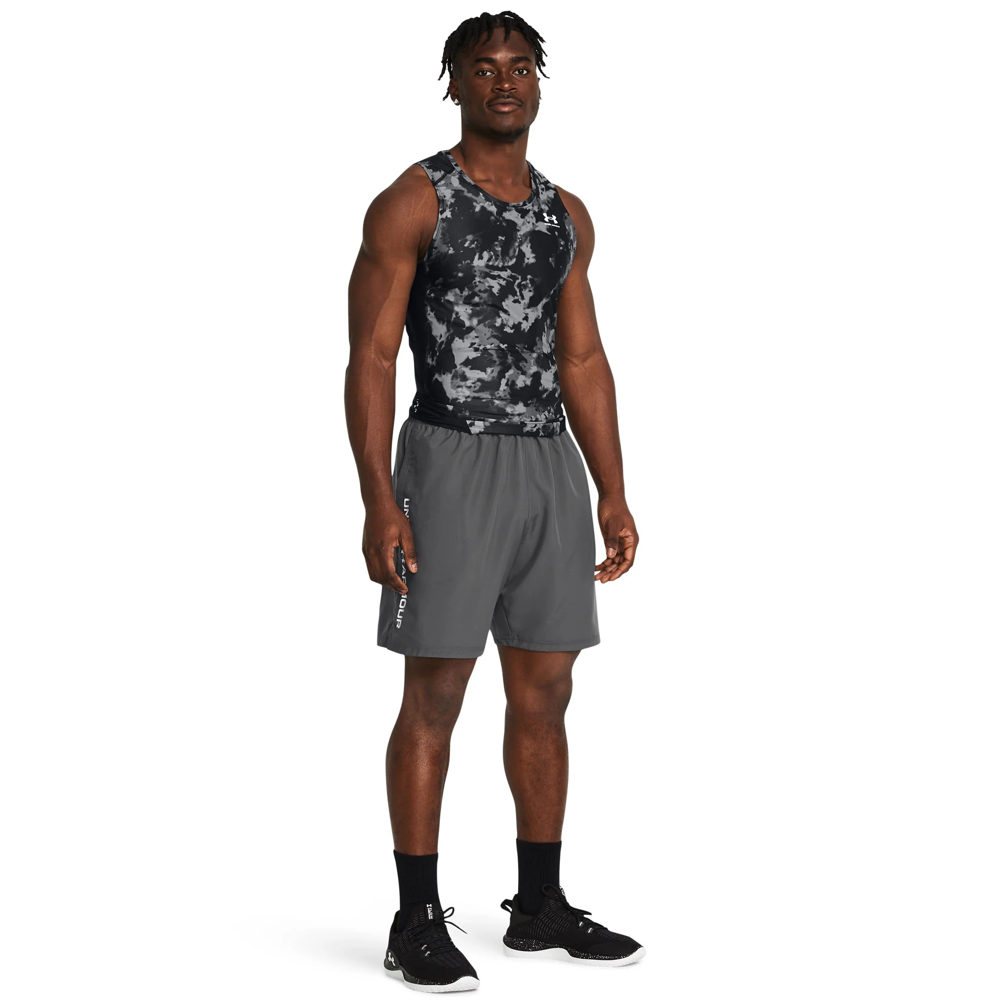 UA Woven Wordmark Shorts - Image 2
