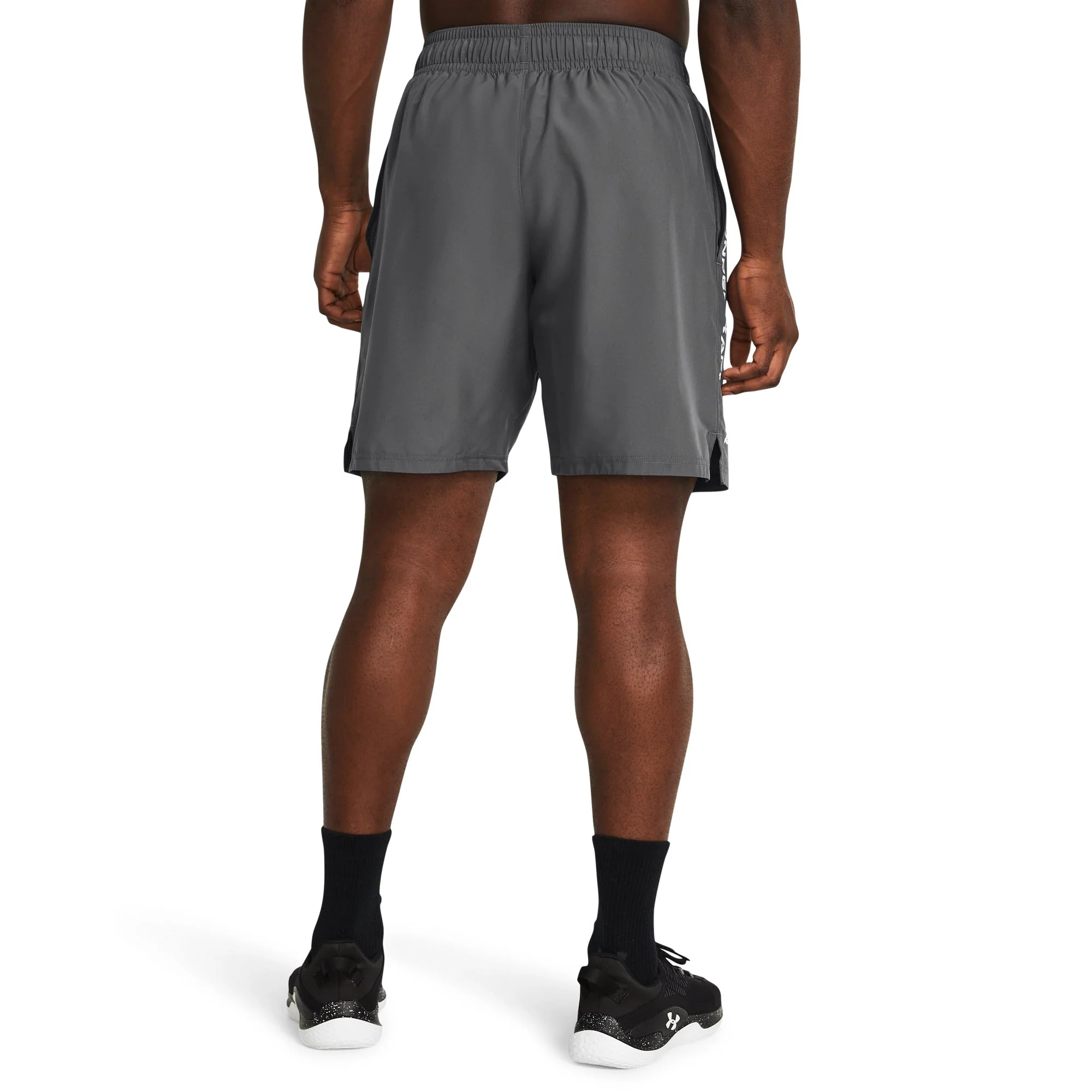 UA Woven Wordmark Shorts - Image 3