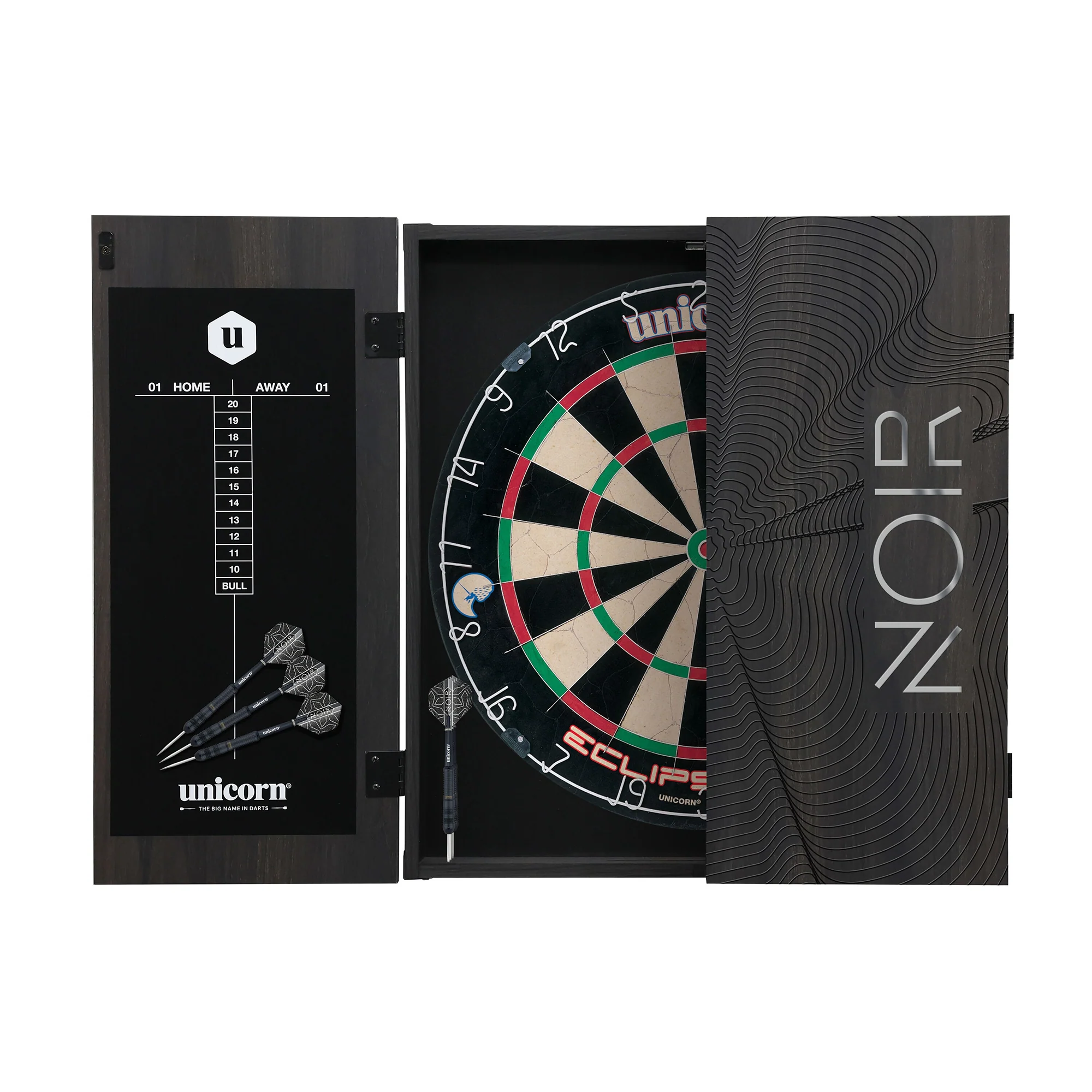 Noir Home Darts Centre (Includes 2 sets of darts) - Image 4