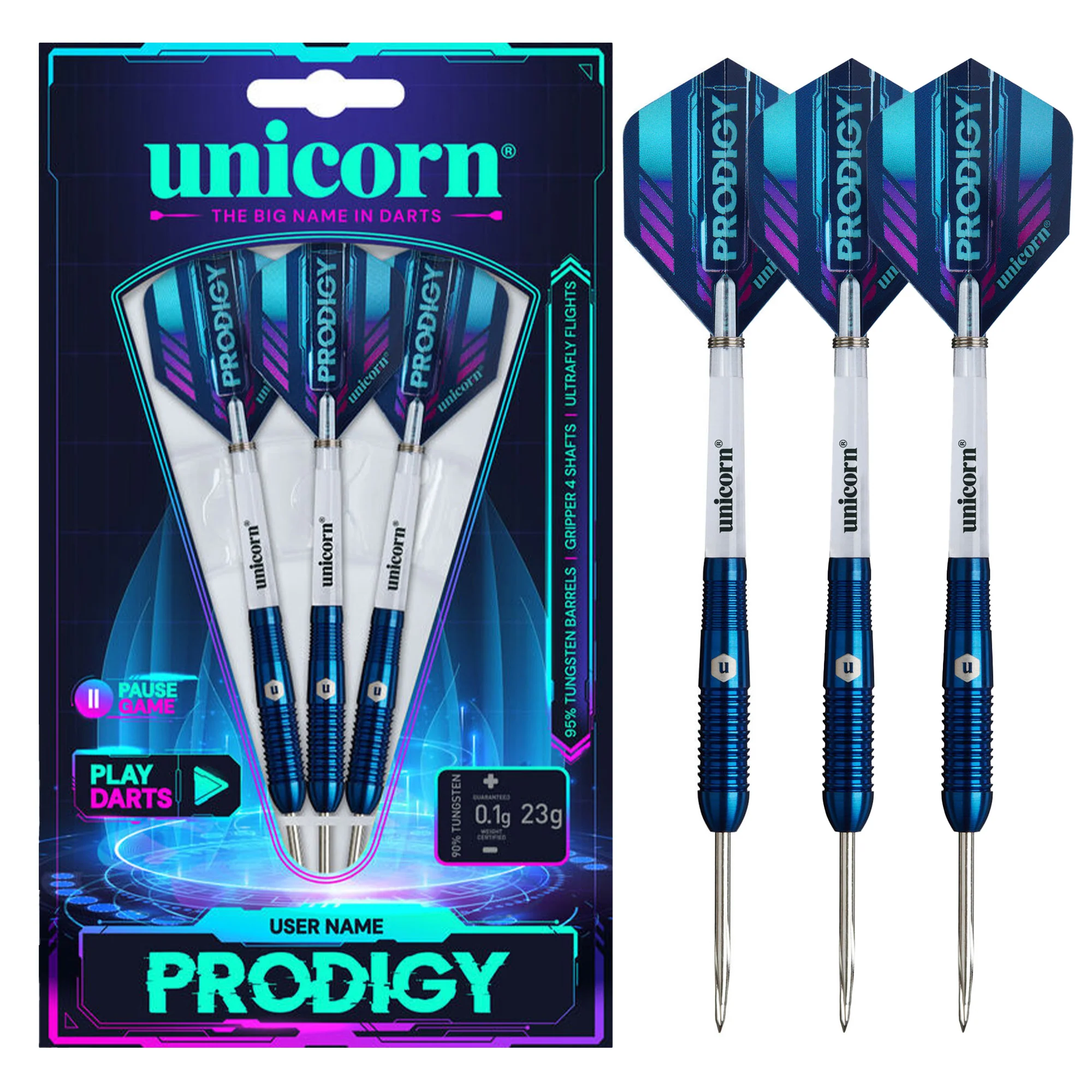 Prodigy 02 95% Tungsten Darts