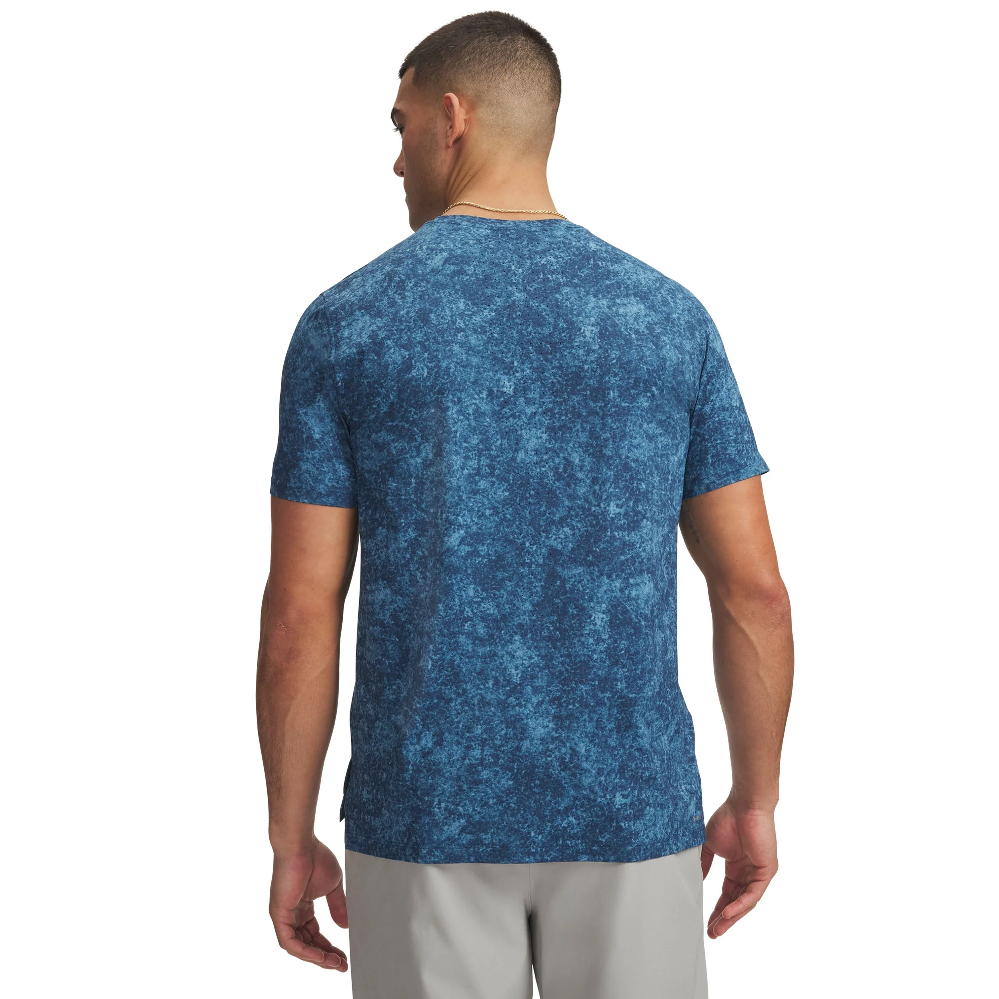 UA Velociti Pro Printed Short Sleeve T-Shirt - Image 2