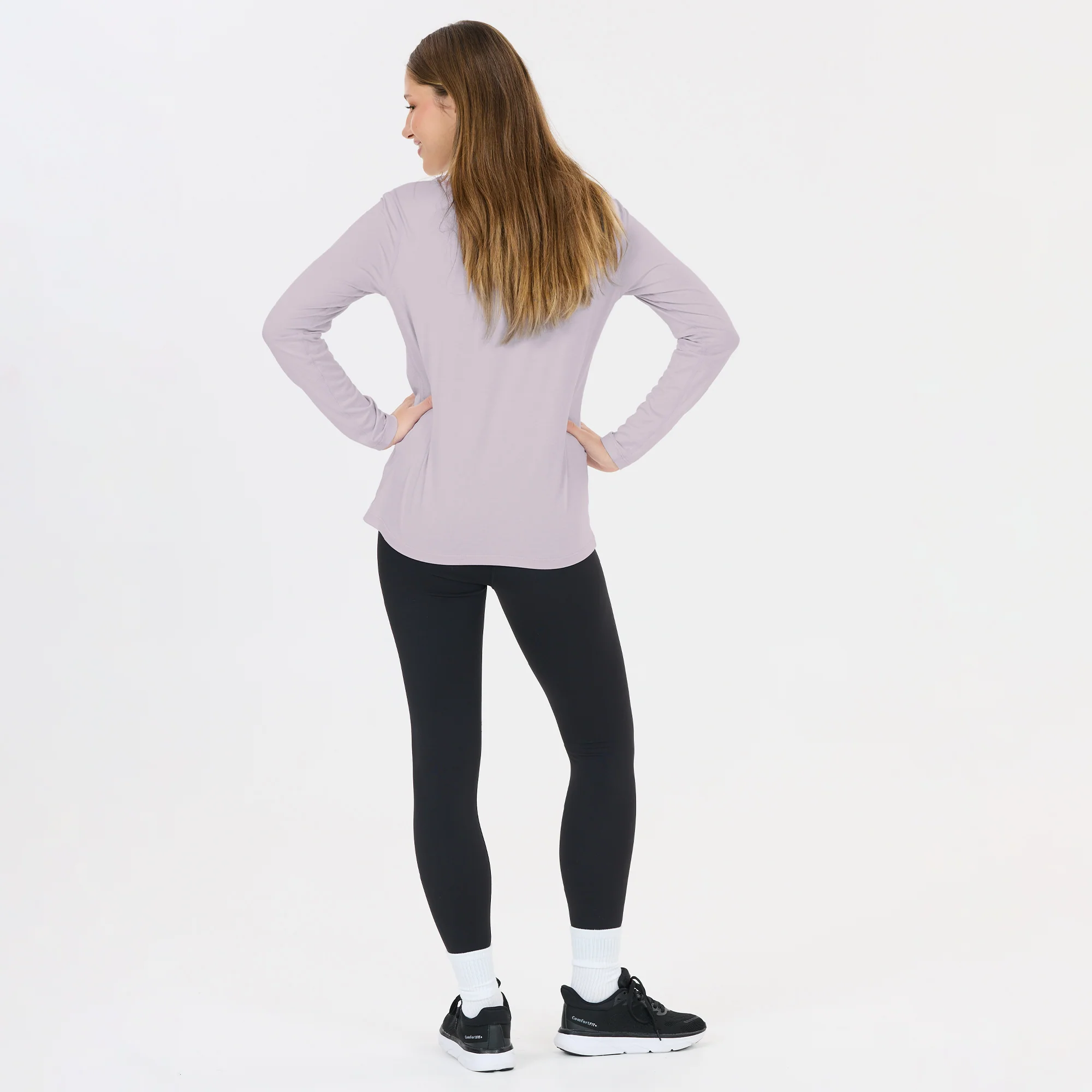Women's Alvaly Melange L/S T-Shirt - Image 2