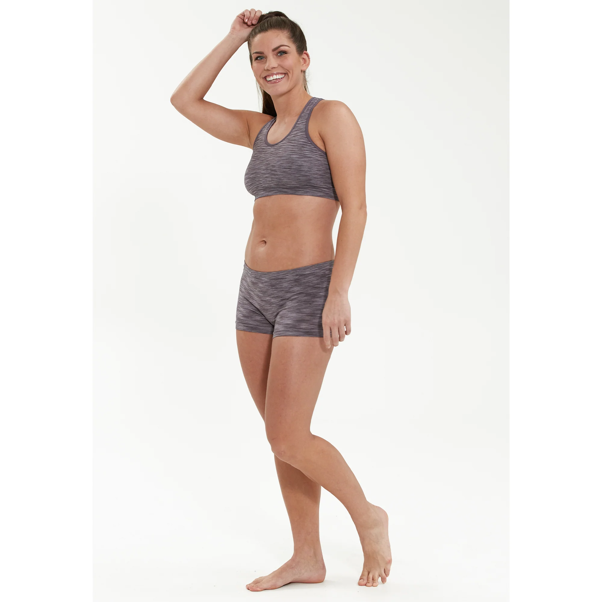 Women's Crina Seamless Melange Sports Bra - Image 3