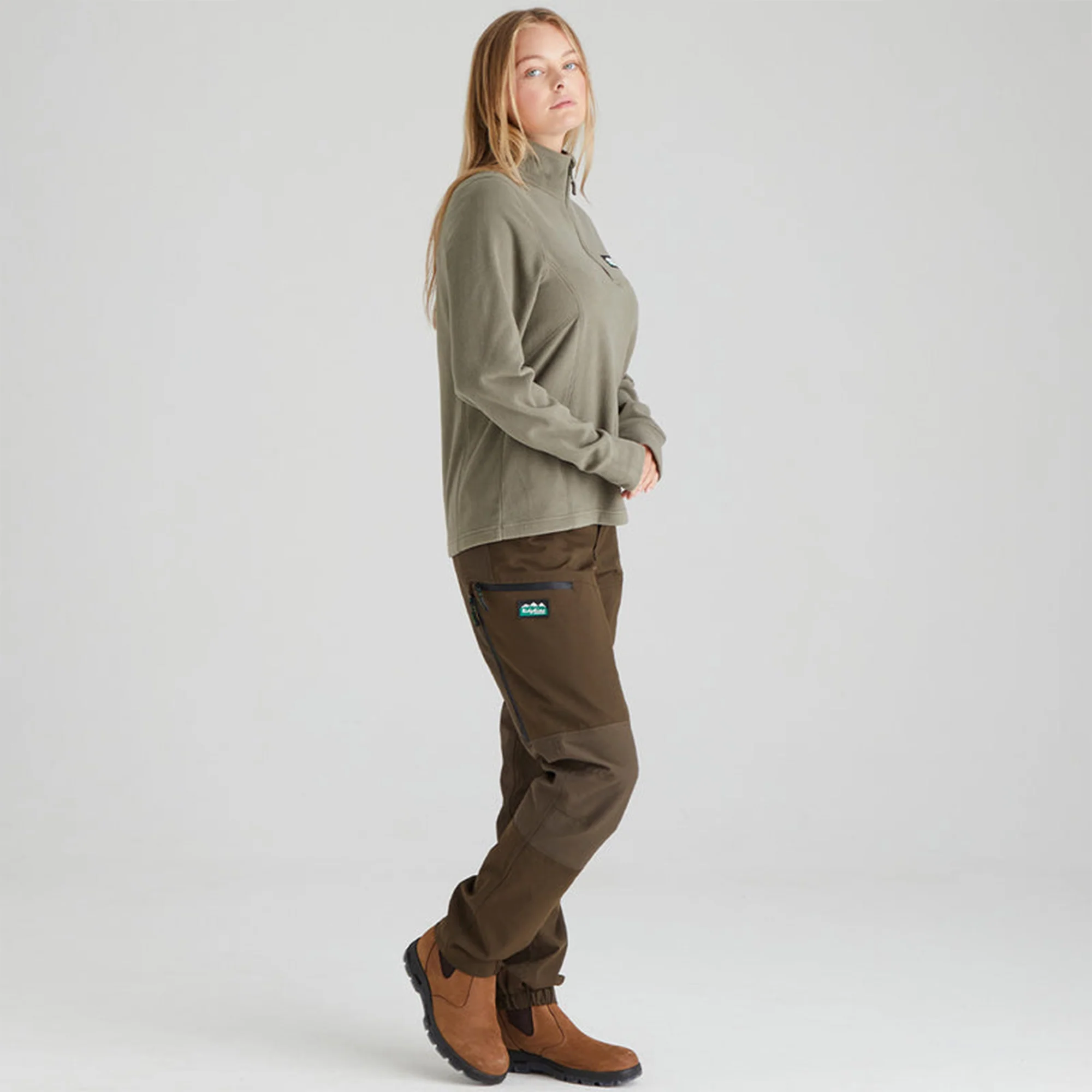 Women's Narvik Fleece 1/4 Zip Top - Image 3